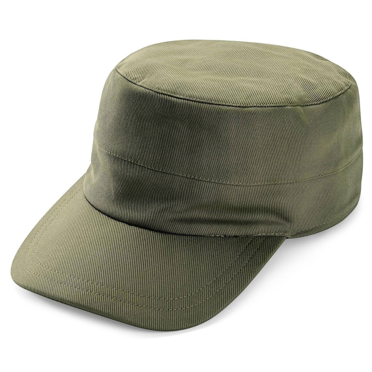 Lacuna | Army Green Denim Cadet Cap Lacuna | Army Green Denim Cadet Cap