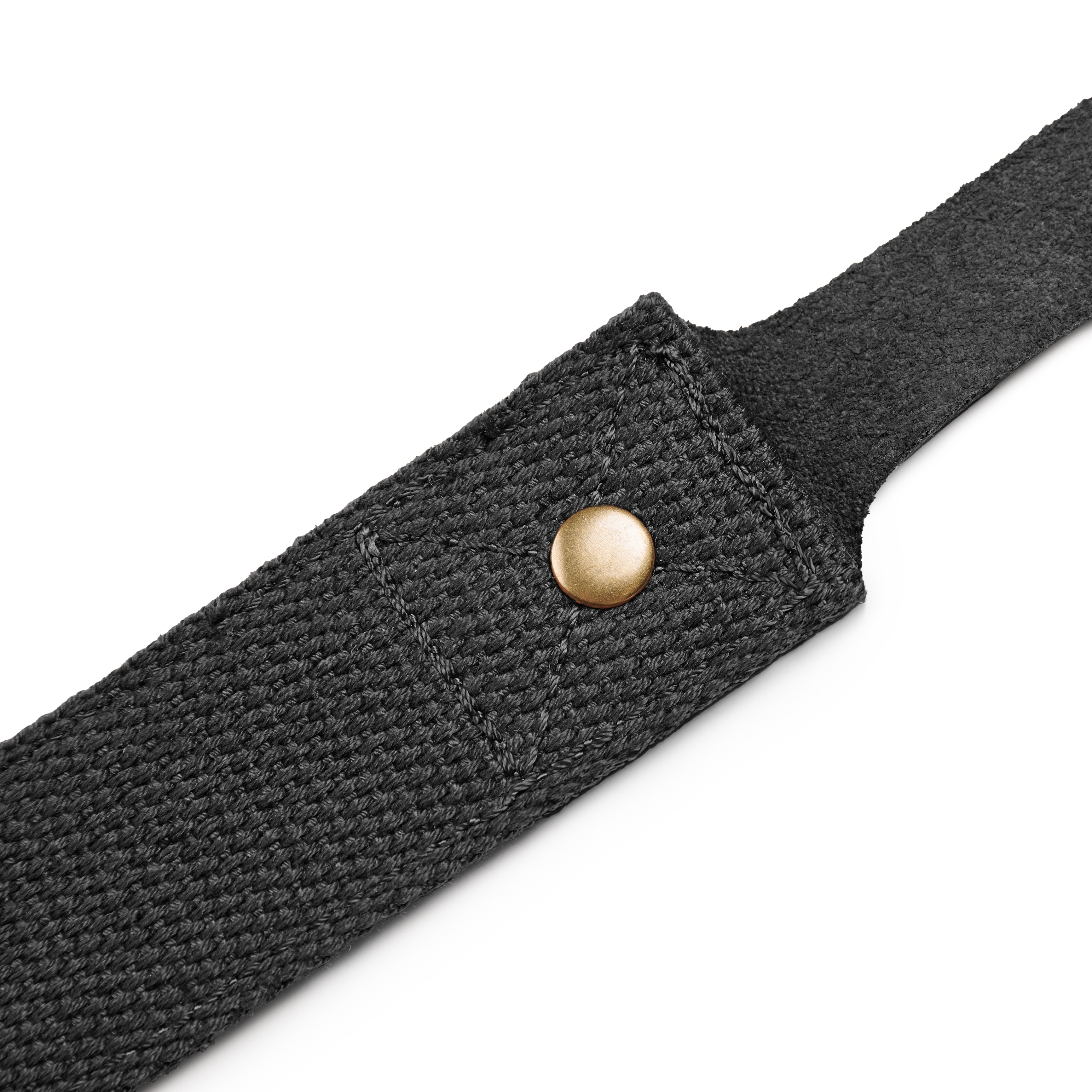 Sangle de cou pour appareil photo | Cuir vintage noir - 5