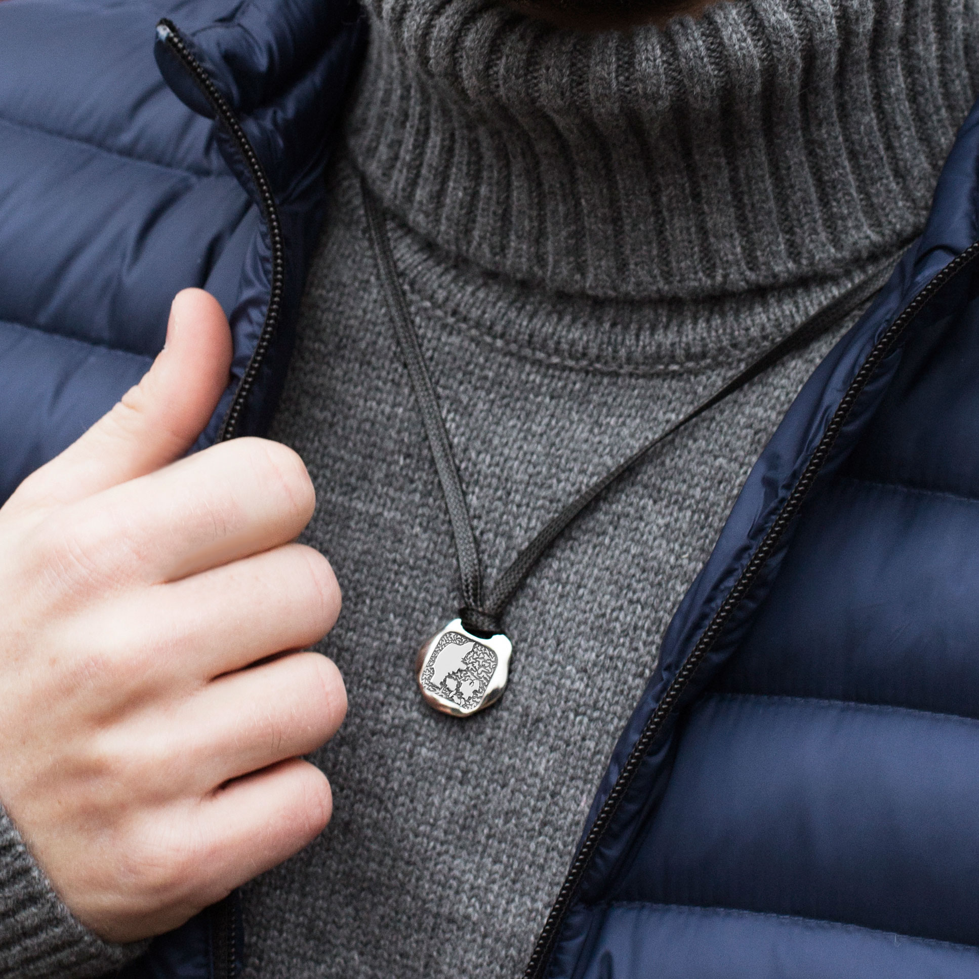 Dansk Tribut Halsband i 925s silver - 4