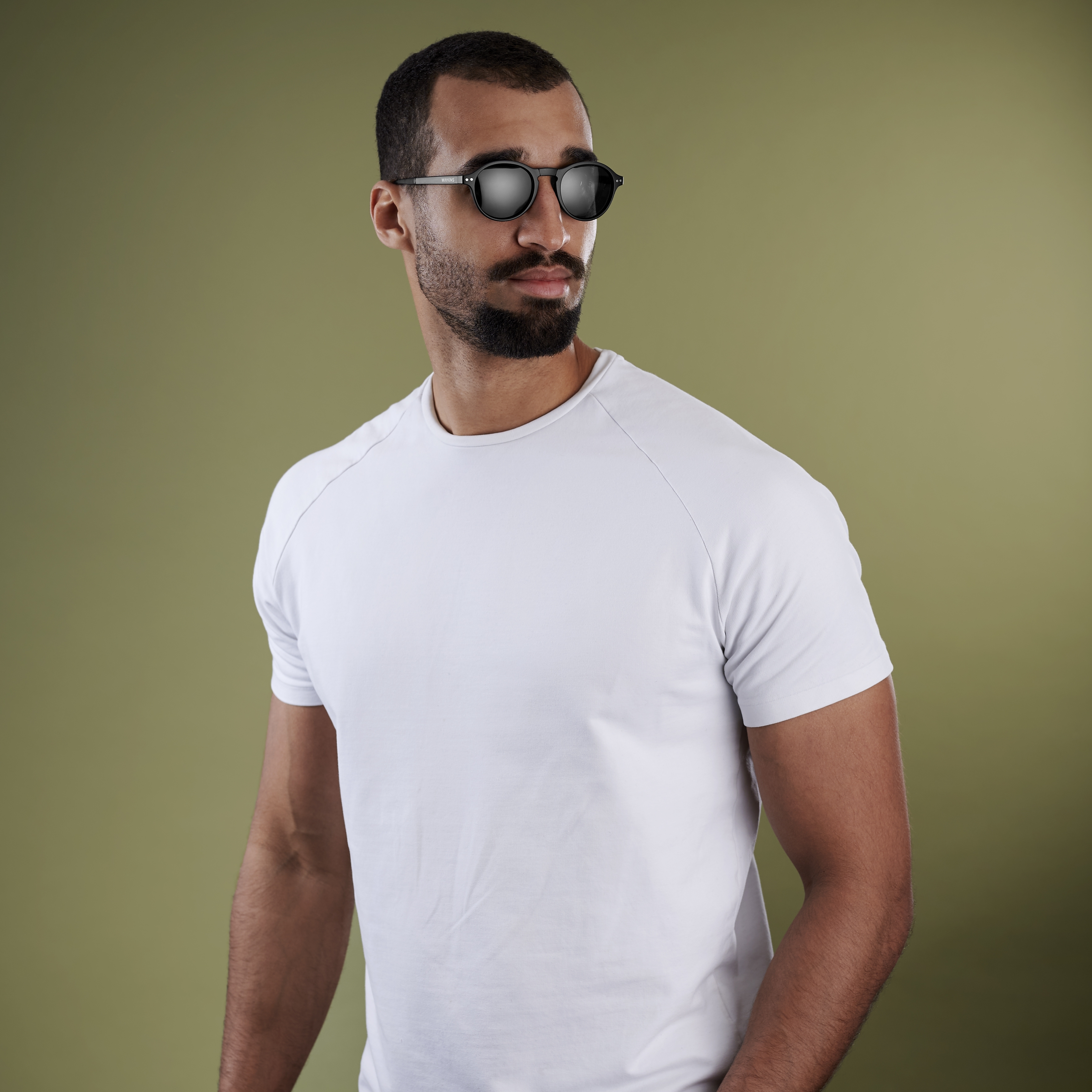 Ambit Black Folding Sunglasses  - 4