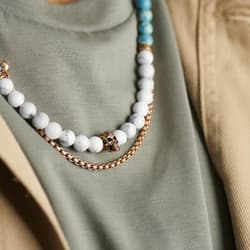 Pietra Preziosa Turchese Naturale Da 10 Mm, Perline Rotonde - Foto 11