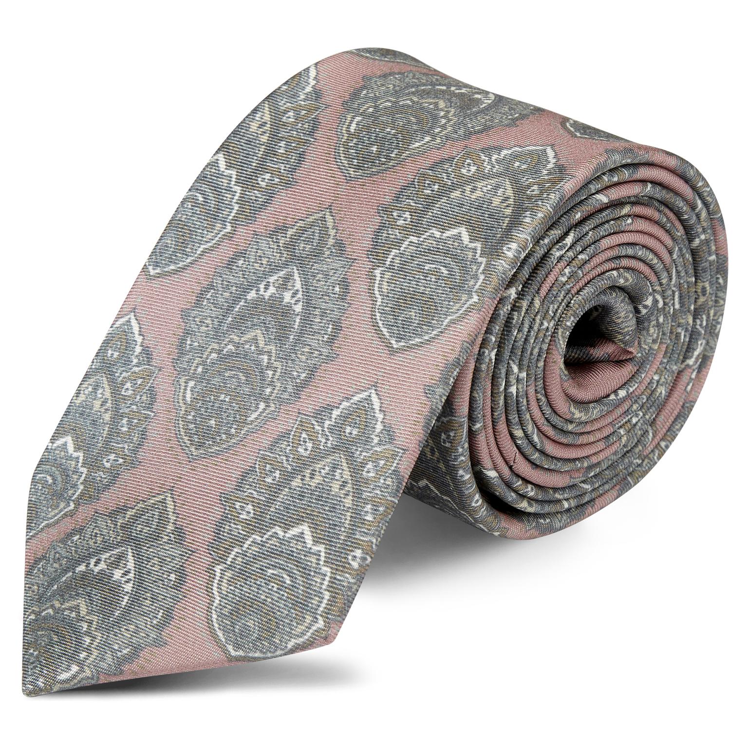 Cravate Boho en soie Bruno Cravate Boho en soie Bruno
