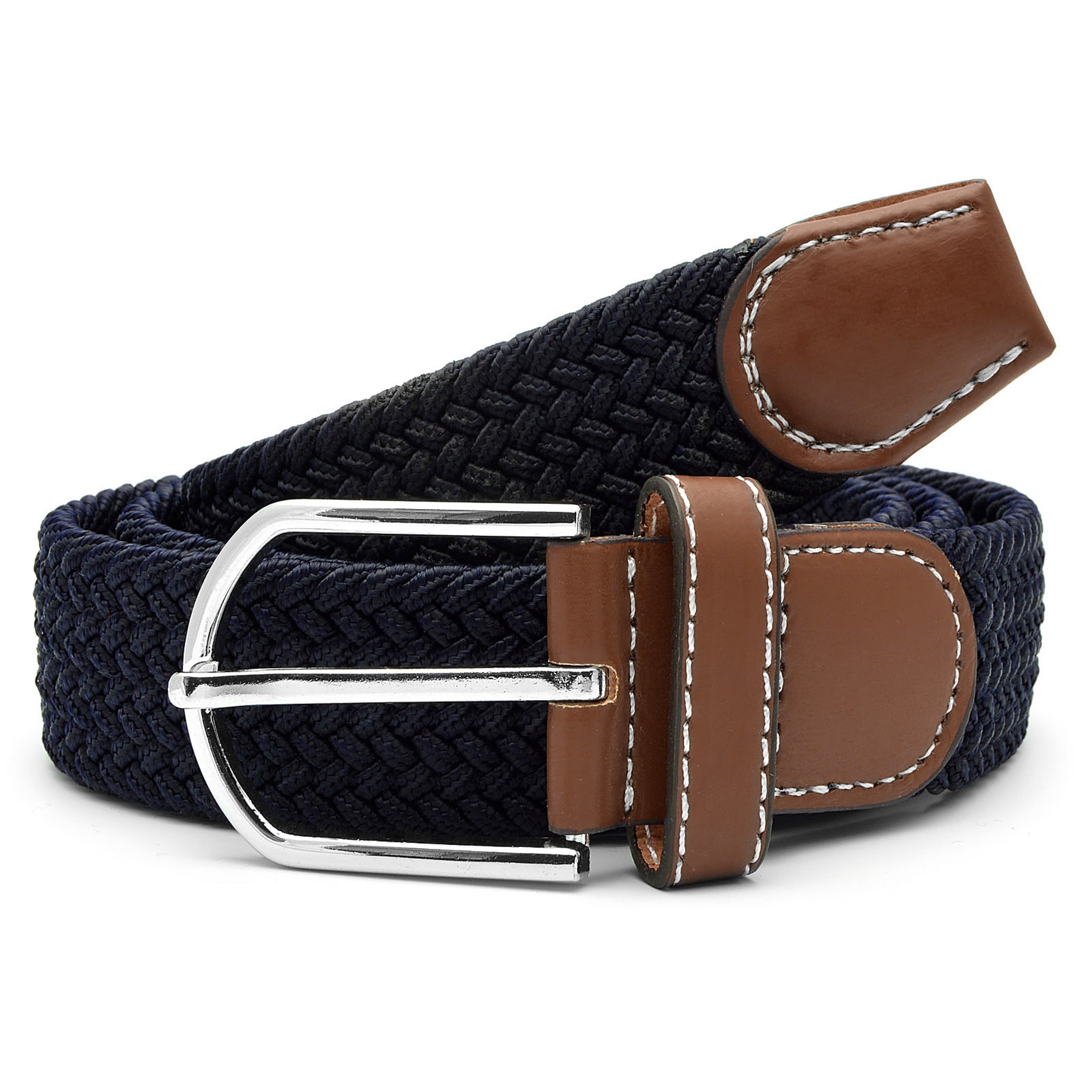 Cintura elastica blu navy XL
