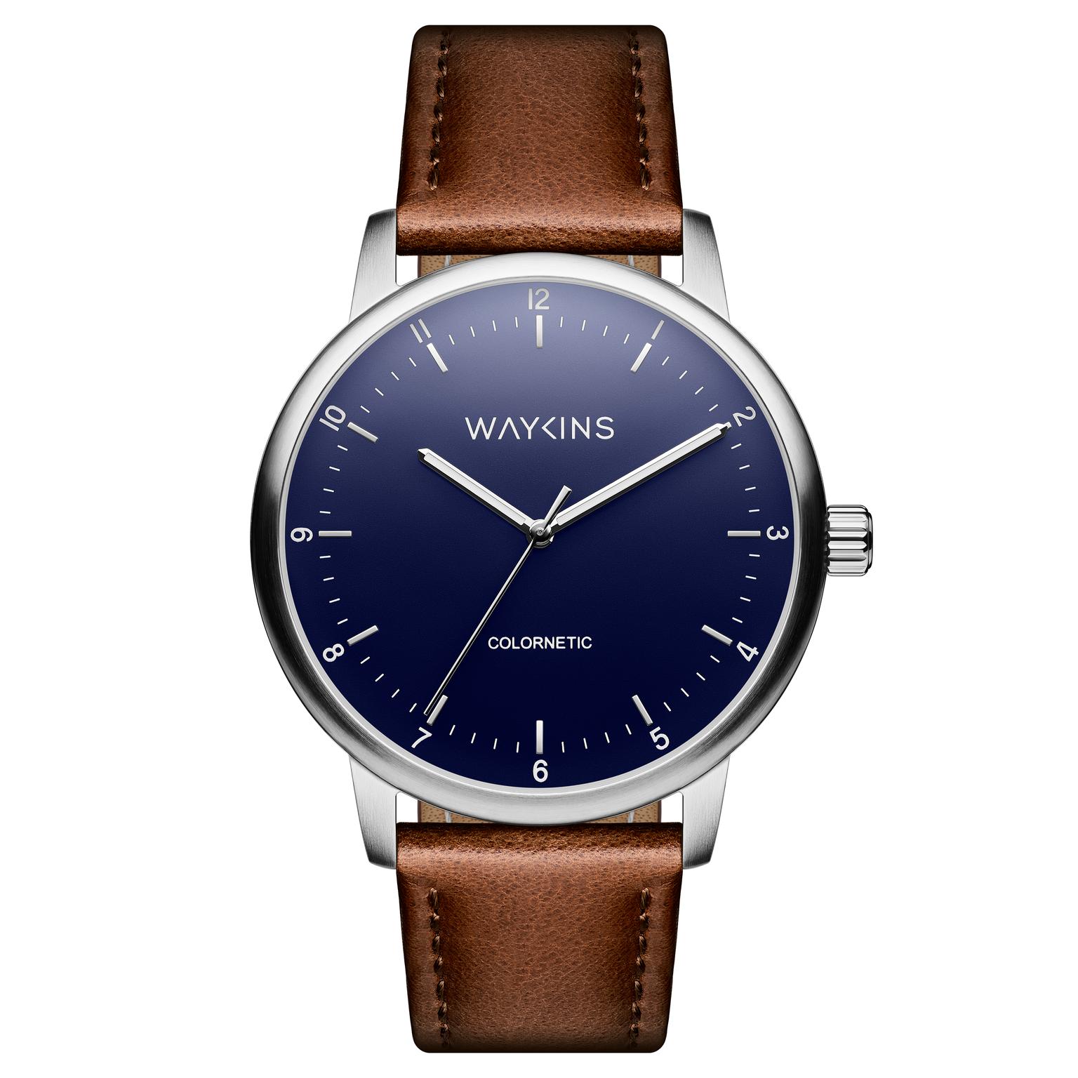 Colornetic | Brushed Steel Colour-changing Watch Colornetic | Brushed Steel Colour-changing Watch