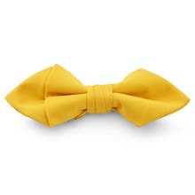 Yellow pre tied bow ties