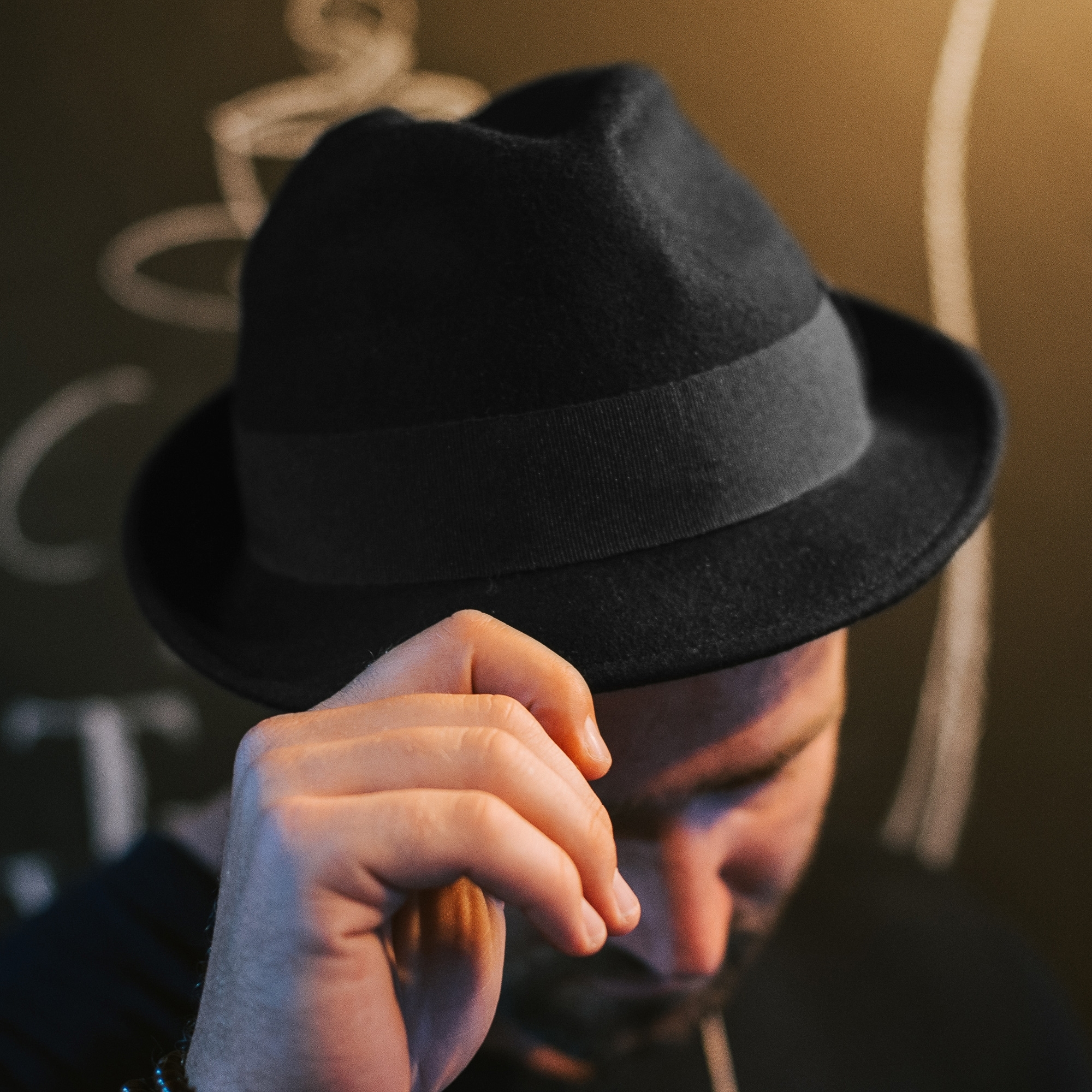 Kurt Schwarzer Fedora Hut - 5