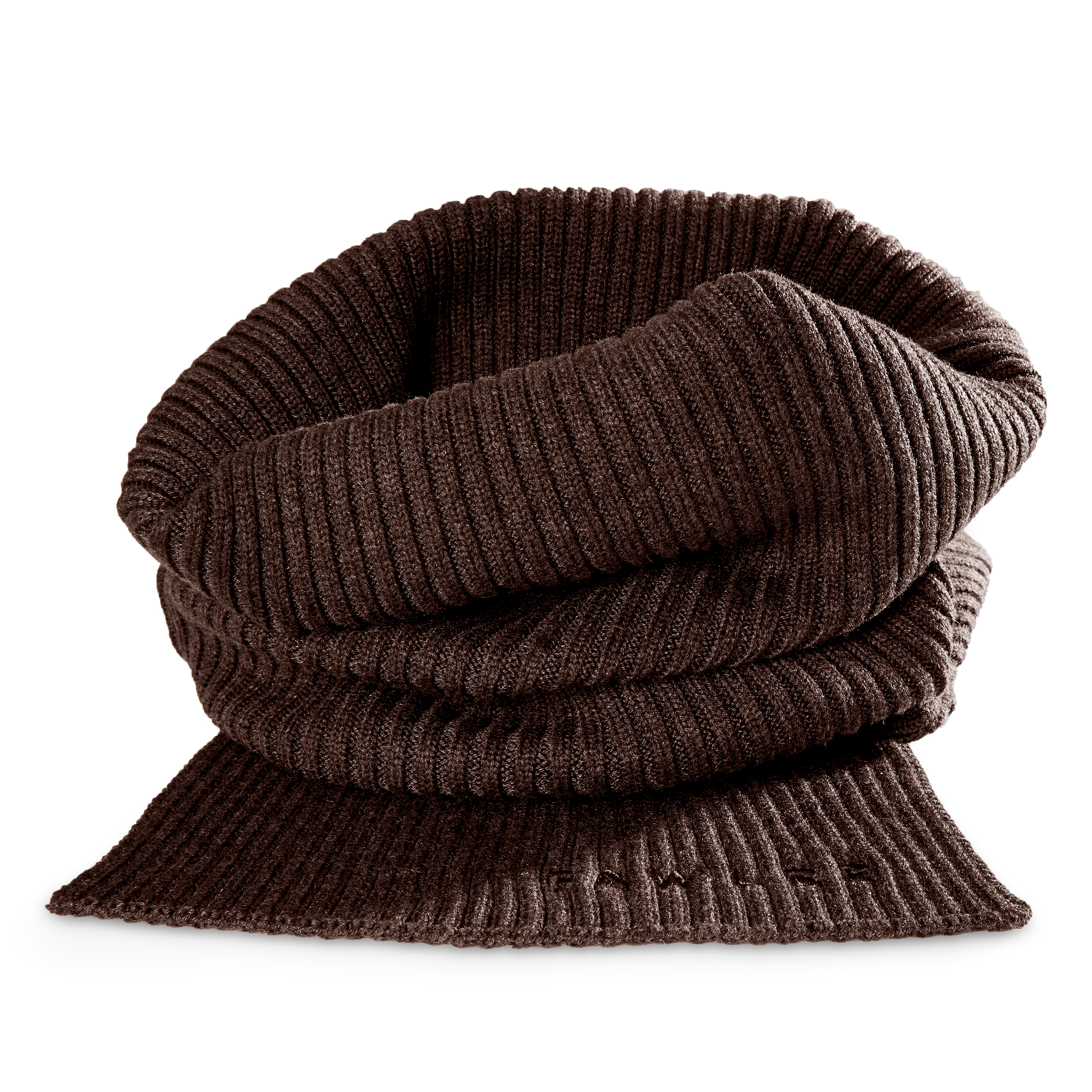 Écharpe tube brune Frederick Urban - 2