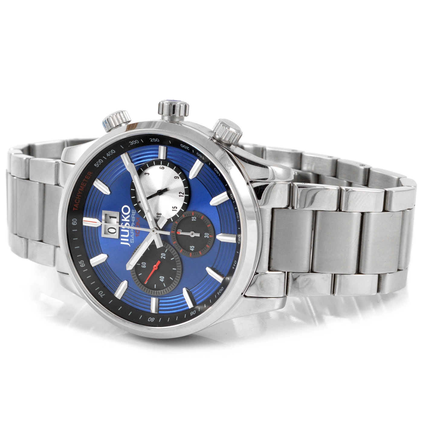 Klassische blaue Saphirglas-Uhr - 2