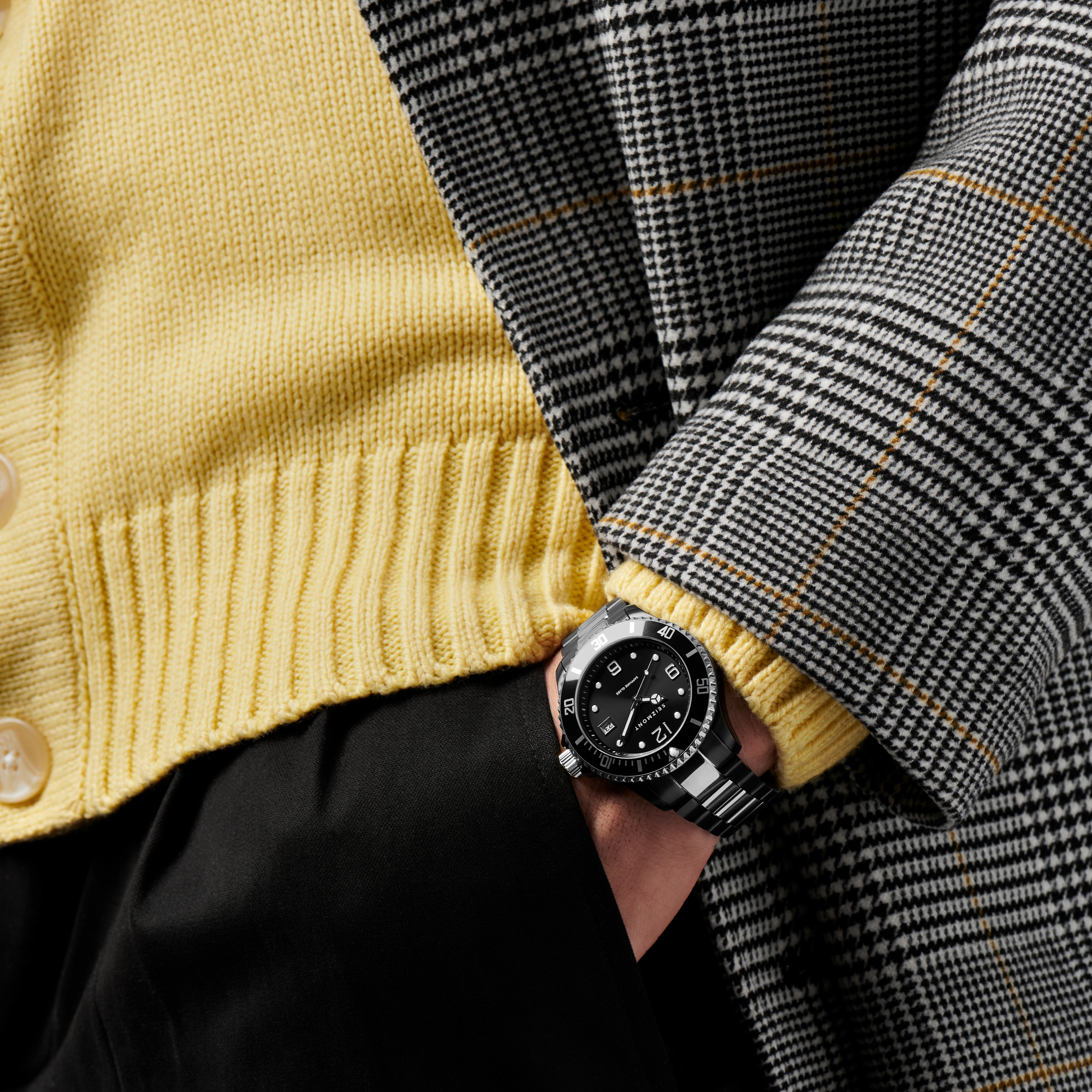 Montre en acier inoxydable Dwight Tide - 4