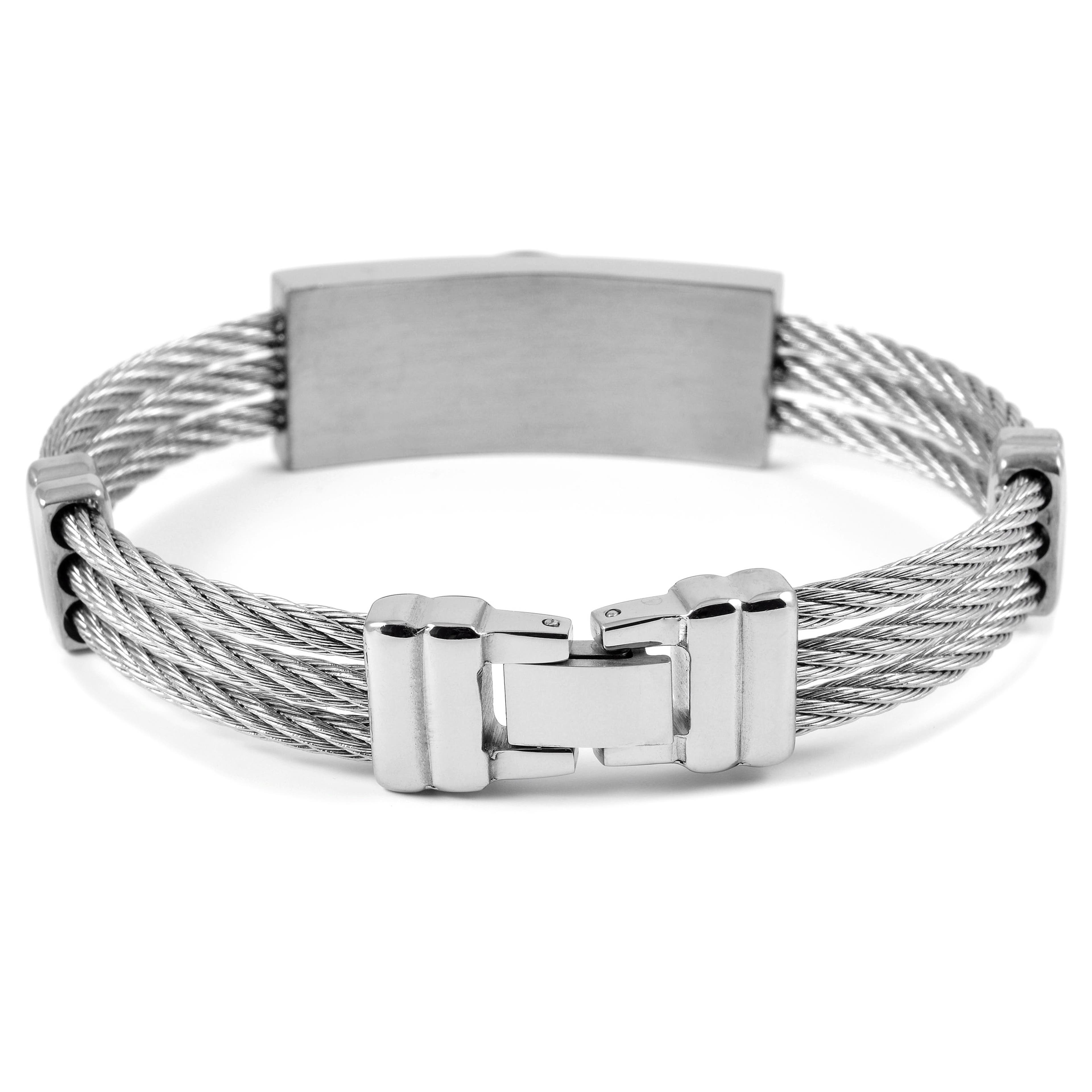 Triple Wire Steel Bracelet | In stock! | Fort Tempus