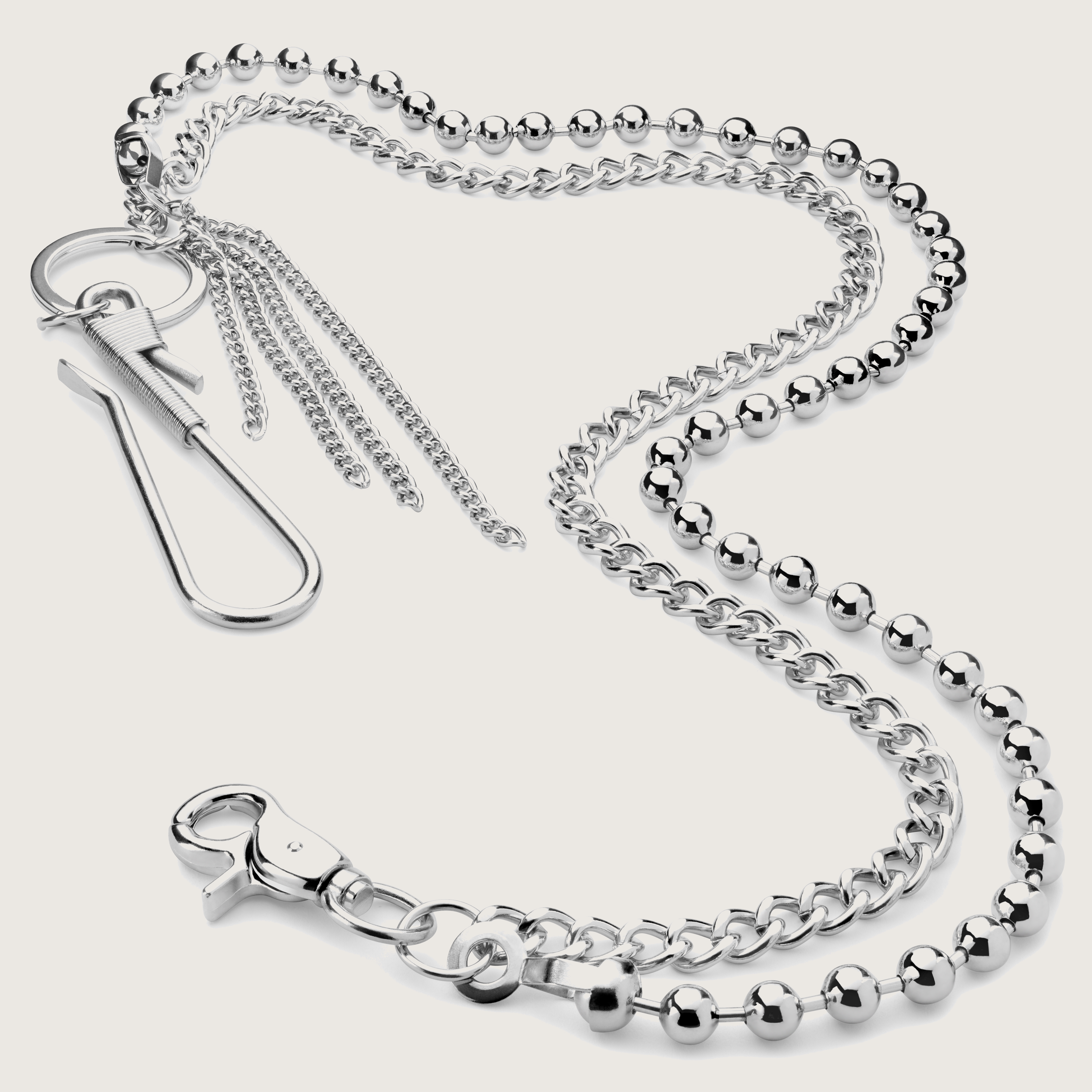 小物 US Exclusive Anchor Wallet Chain Solid Brass Anchor Link Chain Leather Wallet Chain Cross