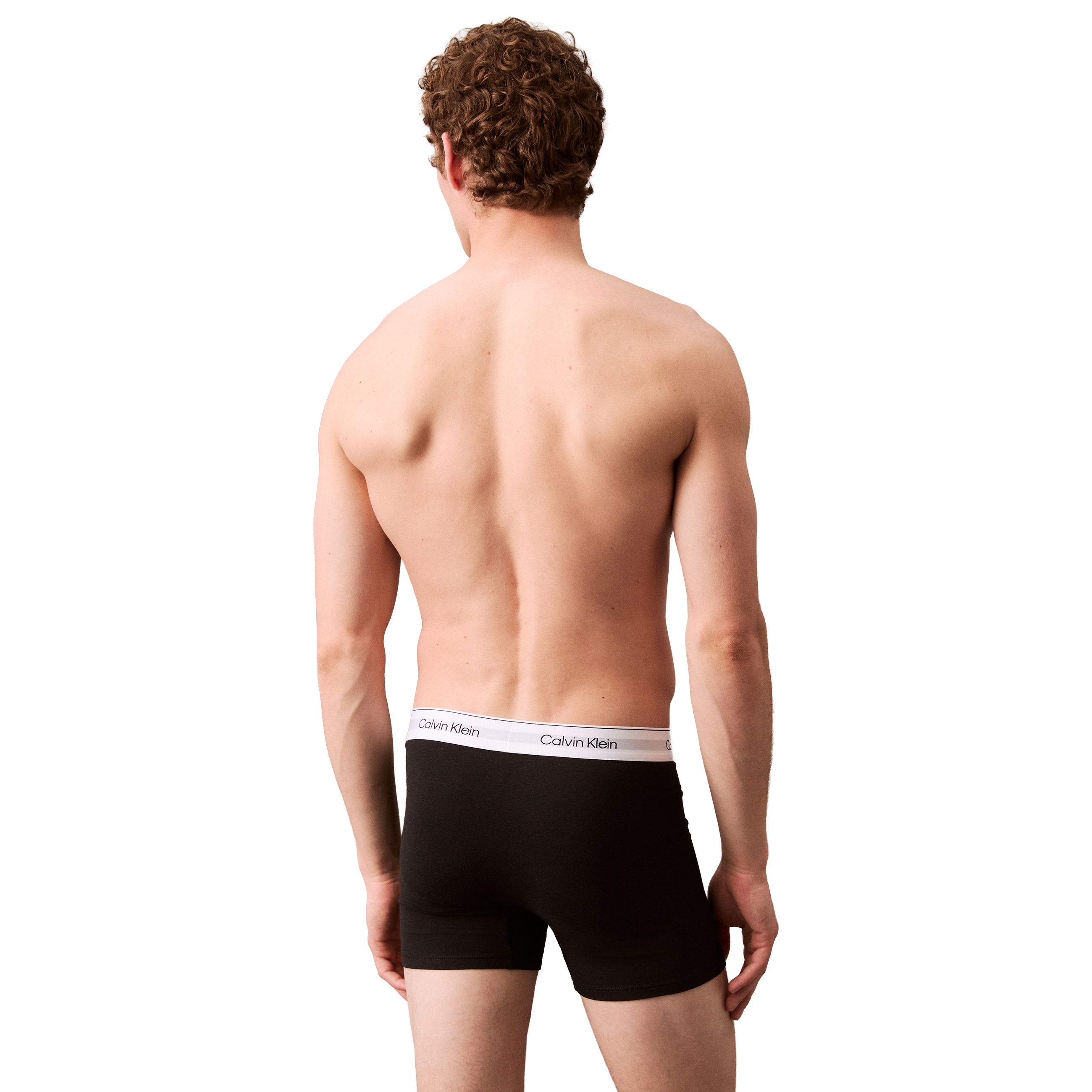 Lot de 3 Boxers Gris/Blanc/Noir Calvin Klein MP1 - 4