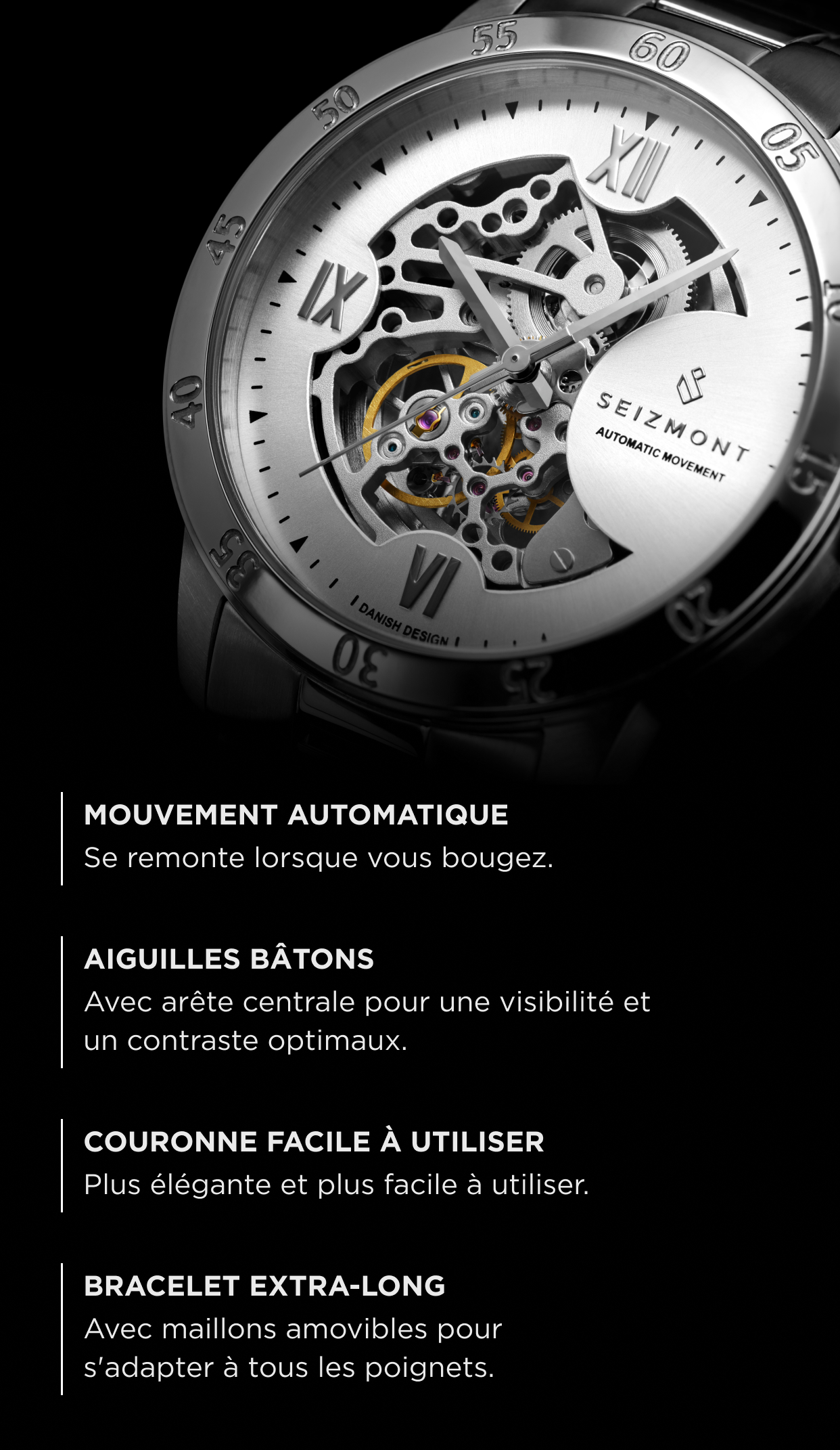 Coffret Rangement Montre Homme Vitrine Pour 5 Montres Pu Fibre De Carbone [x4512 Coffret Montre