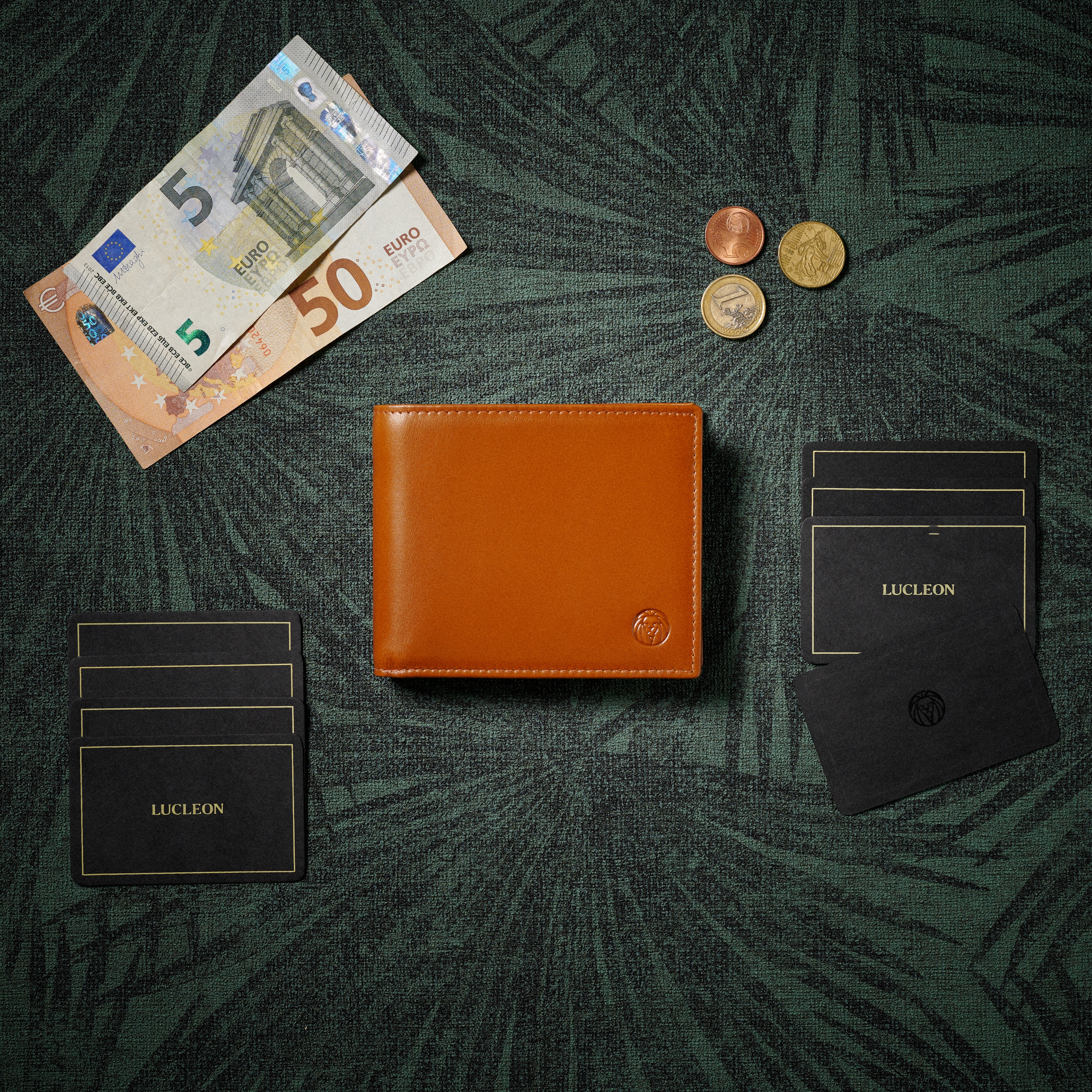 Tan Tommy Jasper Leather Wallet - 6