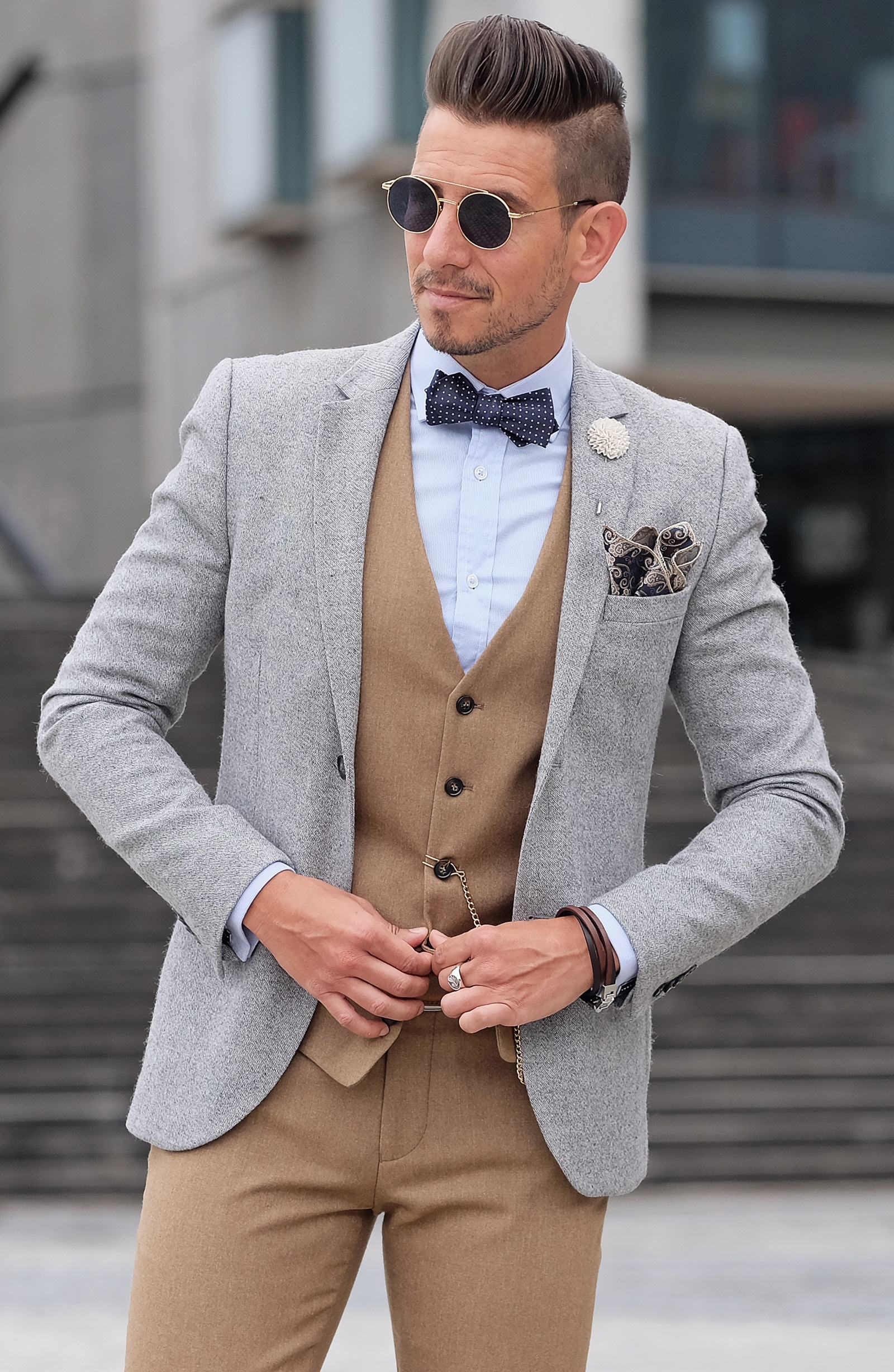 Cremekleurige Paardenbloem Reversspeld - 4