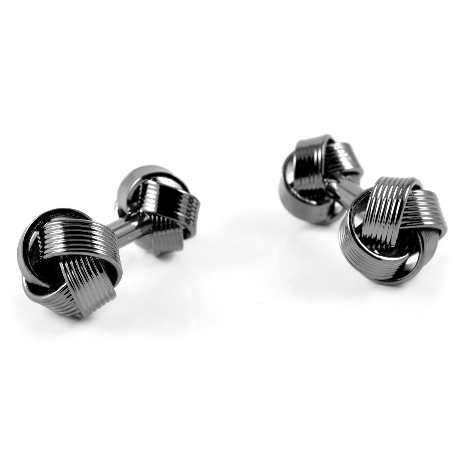 Gunmetal Gothic Knot Cufflinks | In stock! | Warren Asher