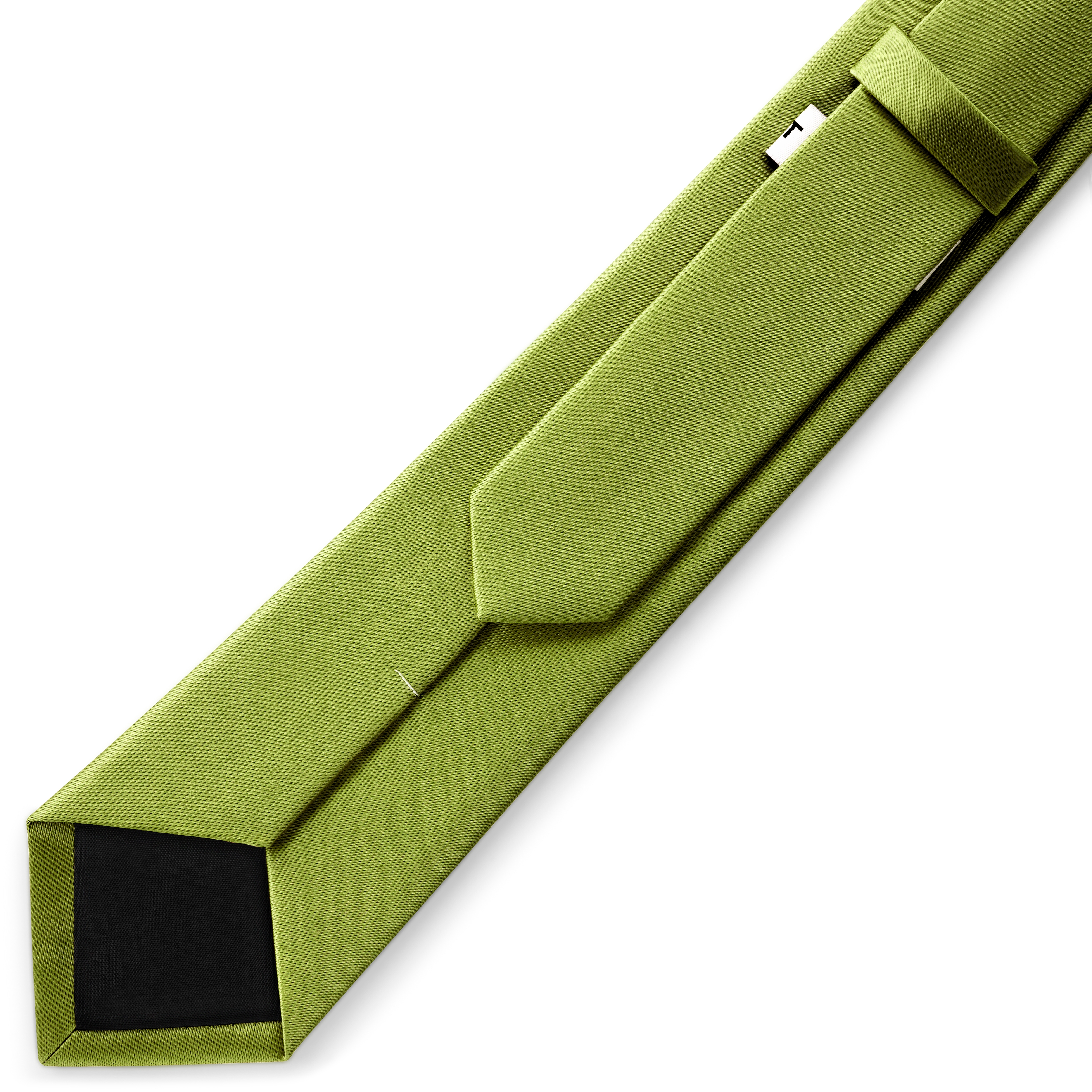 Морскозелена сатенена вратовръзка 8 см - 2