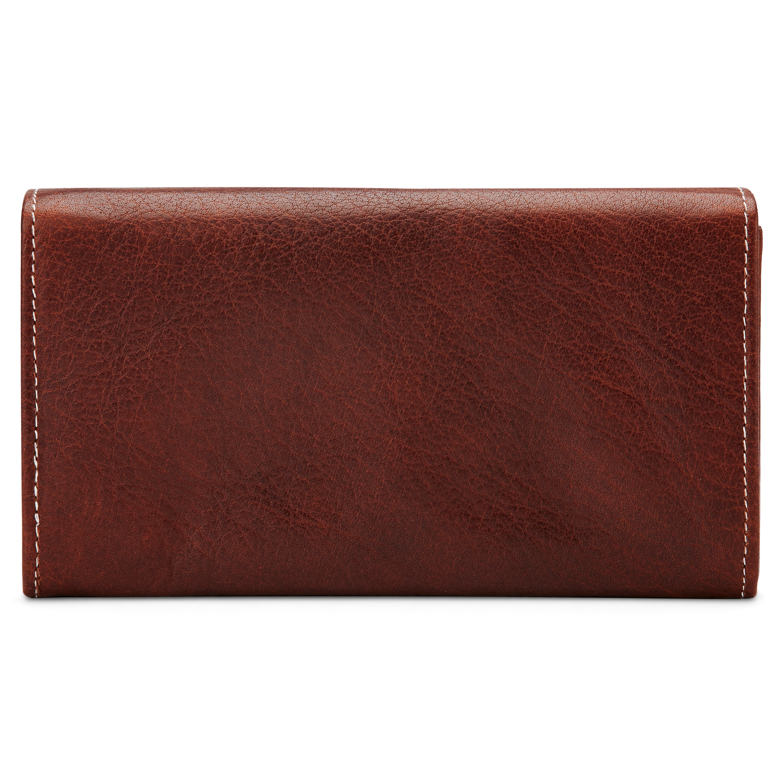 Montreal Classic Hellbraune Leder Geldbörse Im Akkordeon Design - 5