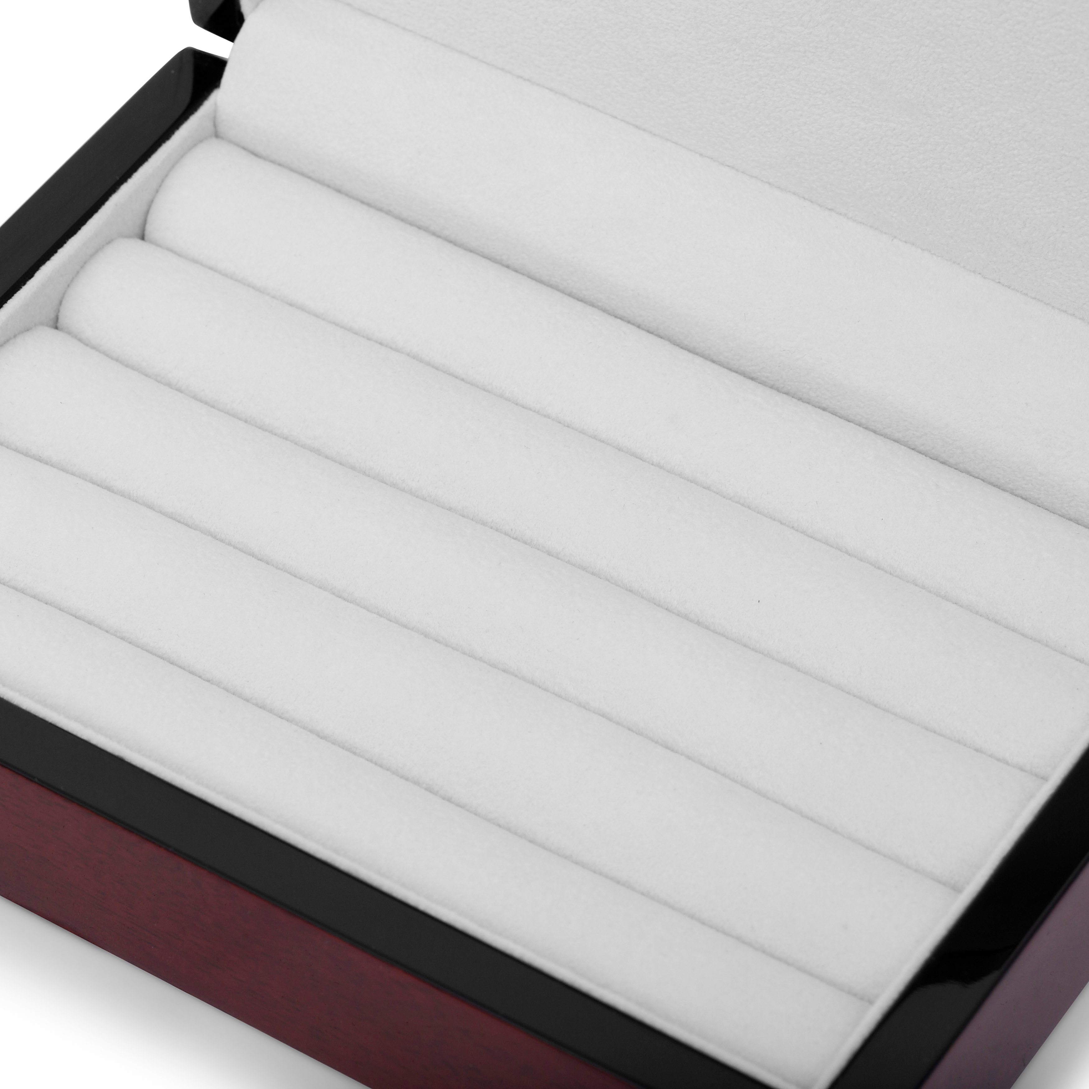 Cherry Wood Cufflinks Box  - 5