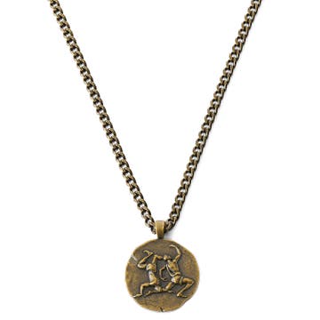Astro | Gold-Tone Gemini Zodiac Sign Necklace Astro | Gold-Tone Gemini Zodiac Sign Necklace