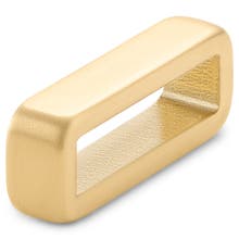 Gold leather bracelets