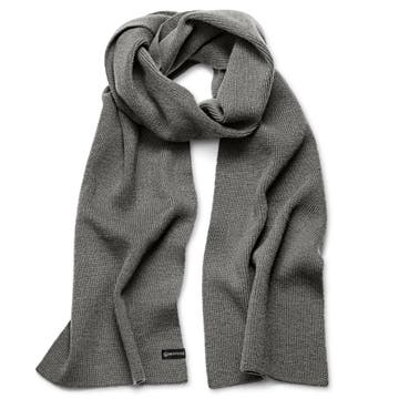 Baltic | Gray Fine Knitted Acrylic Scarf Baltic | Gray Fine Knitted Acrylic Scarf