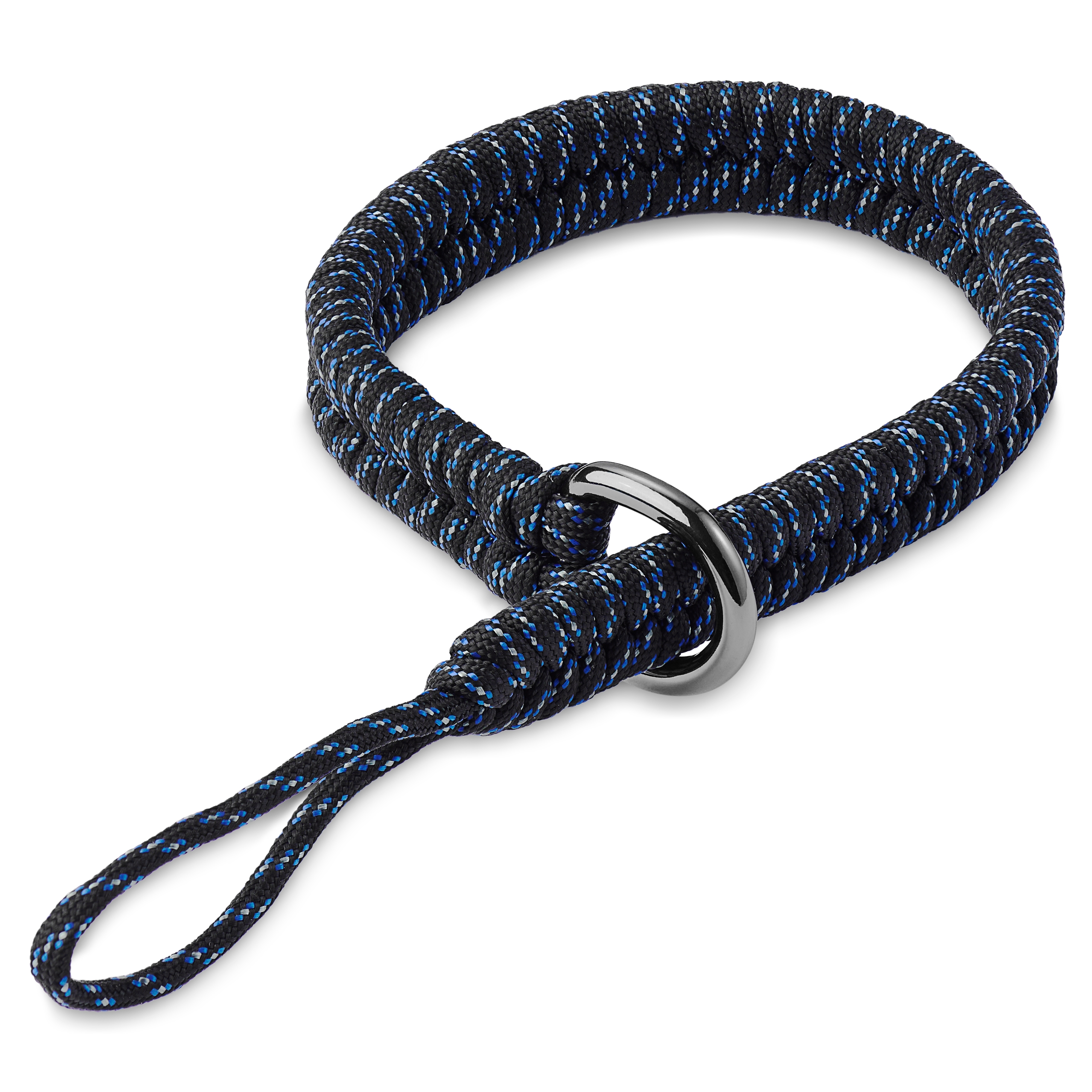 Dark Blue Zipper Weave Camera Strap - 2