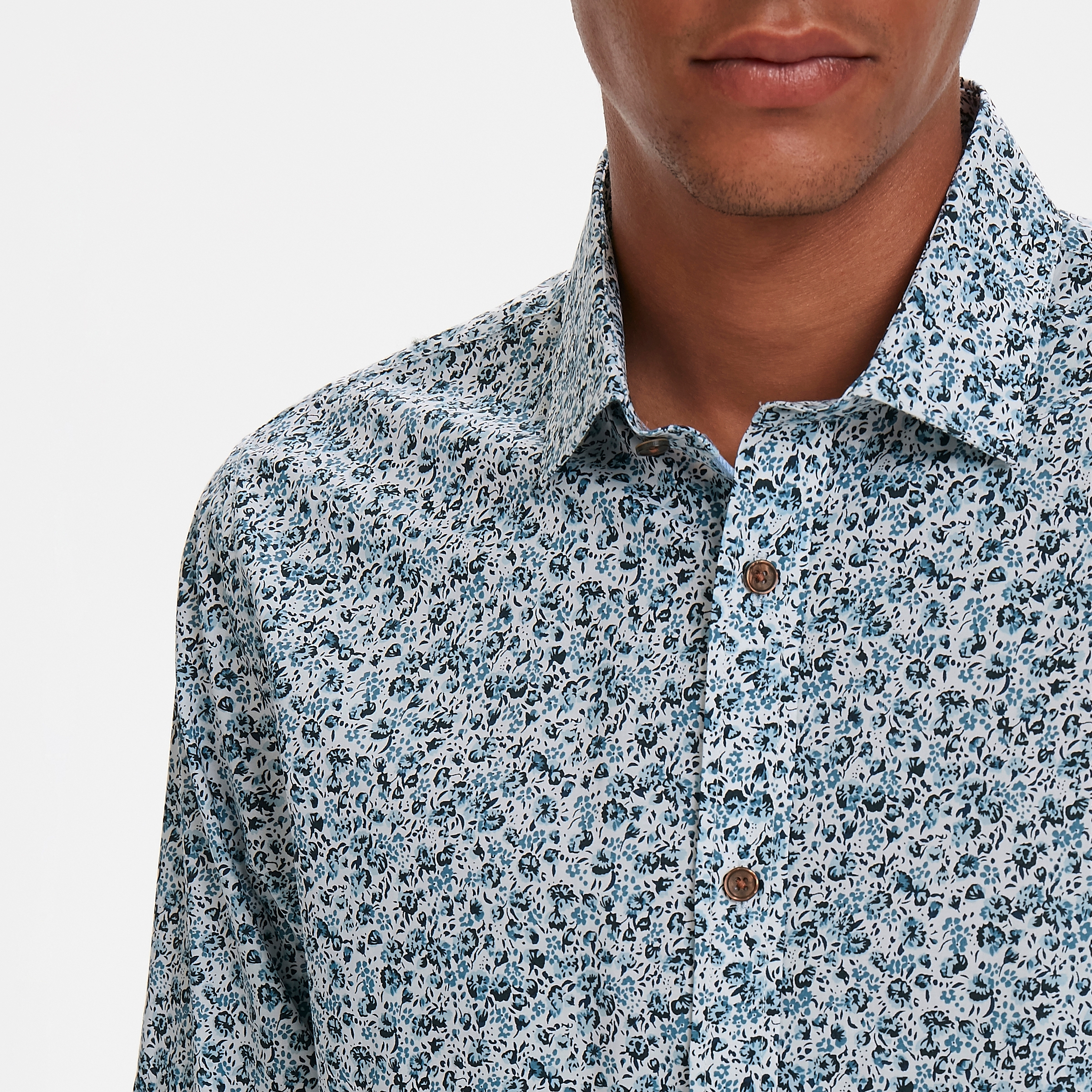 Chemise fleurie Trostol - 4