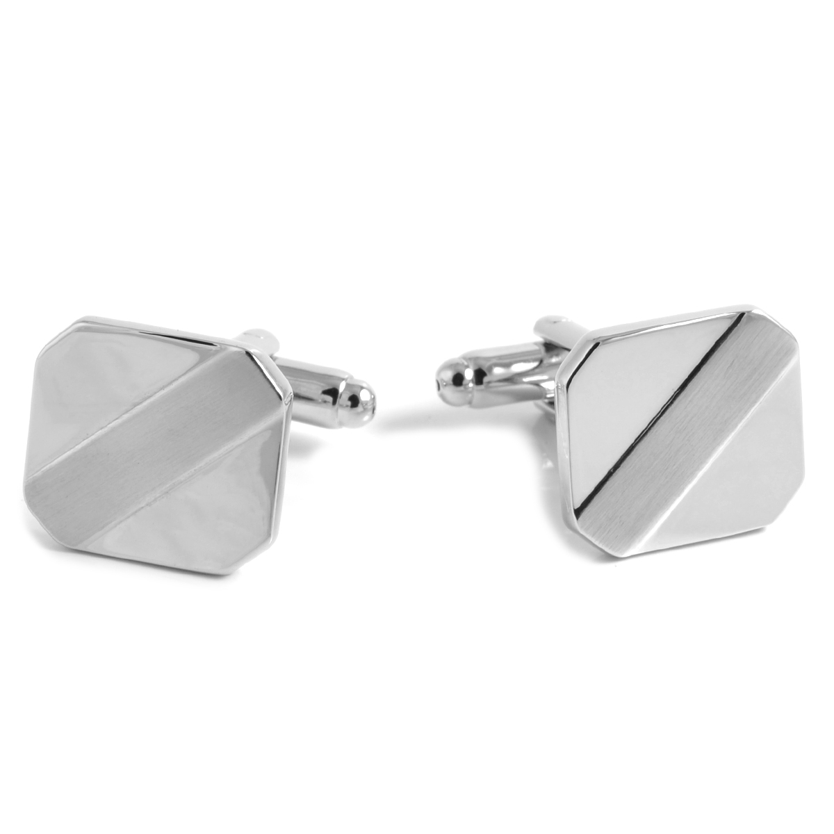 Stylish Divided Cufflinks - 1