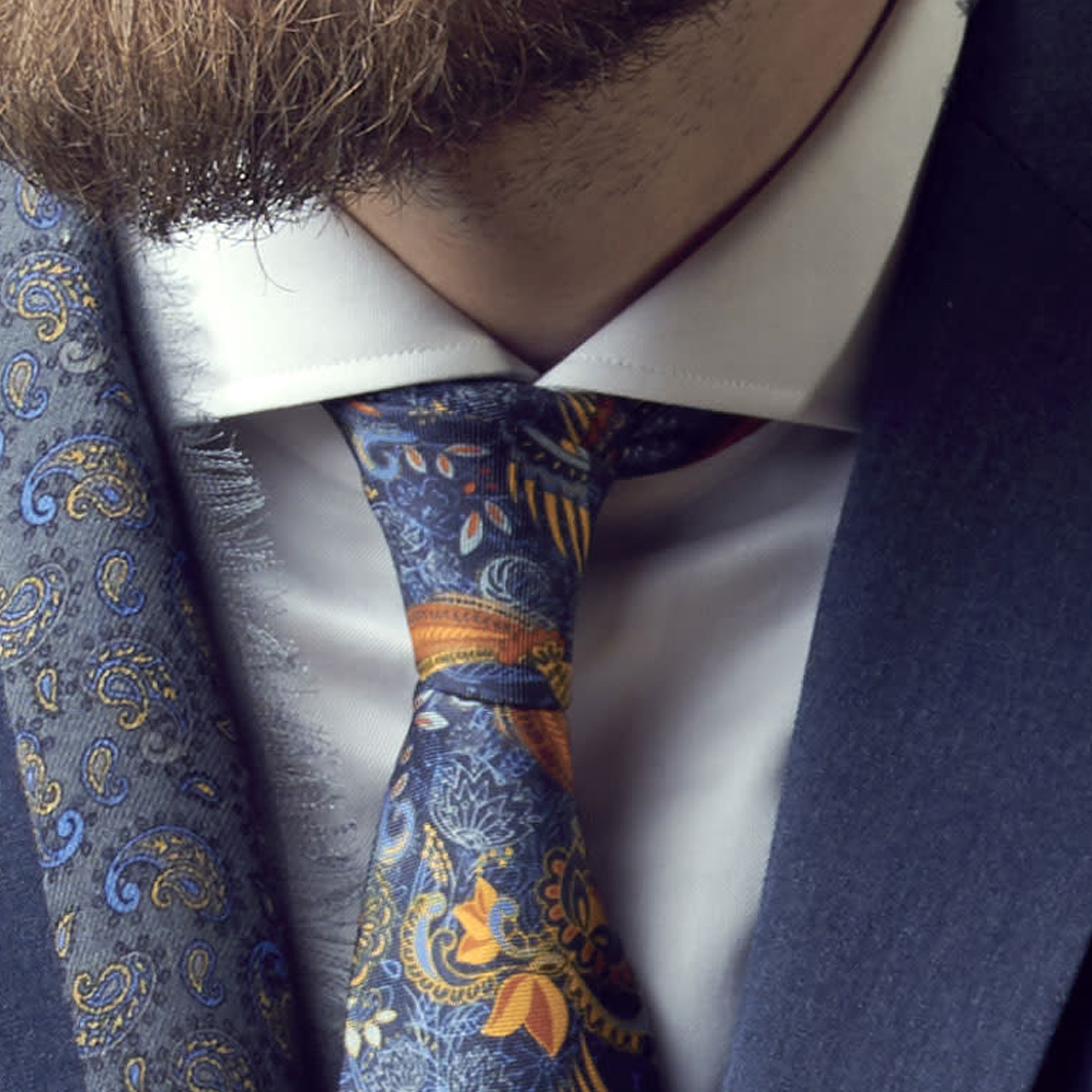 Comment nettoyer une cravate tachee - THE NINES