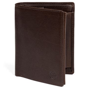 Montreal vintage hnedá RFID kožená peňaženka