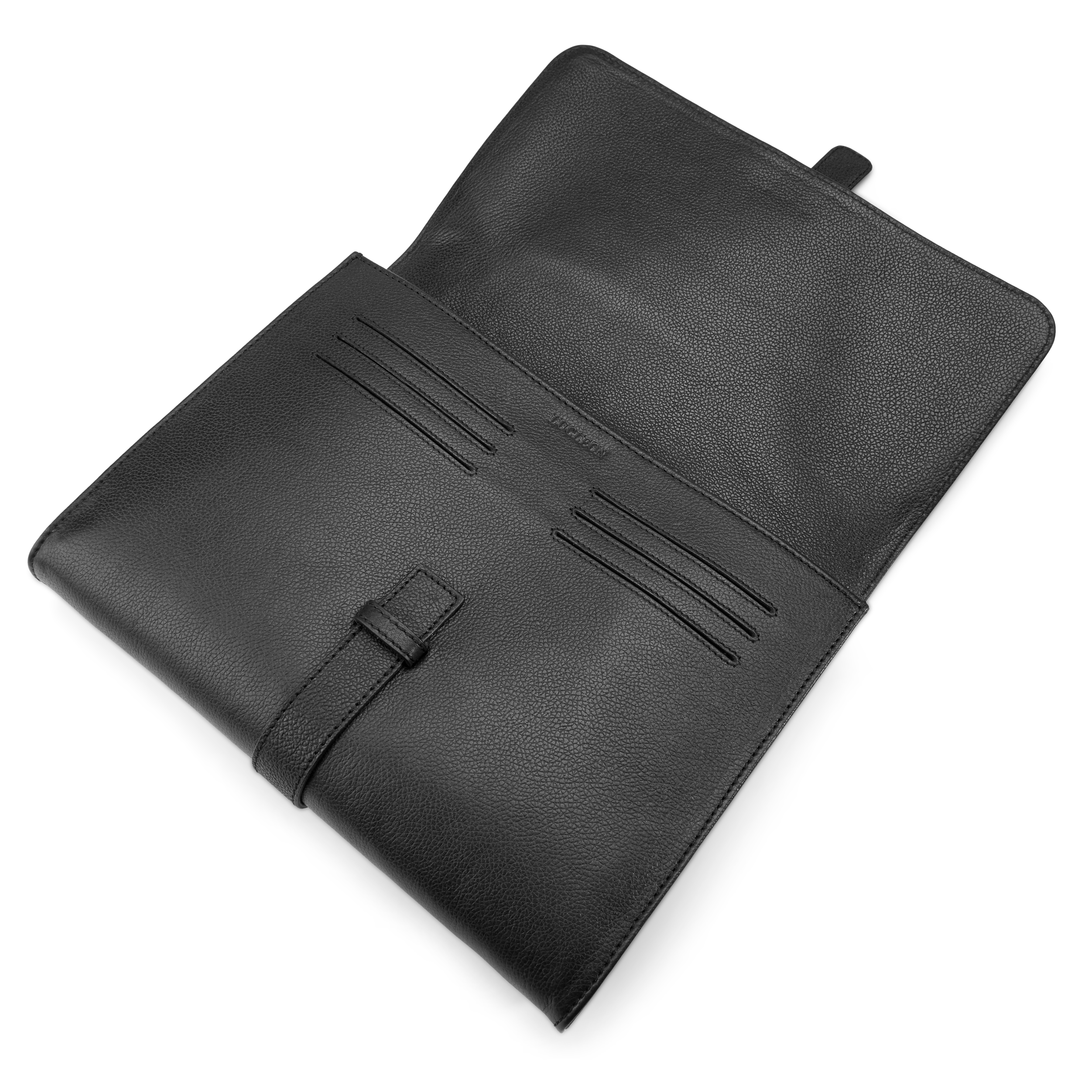 Custodia per tablet Lyndon in pelle nera da 9,7 " - 2