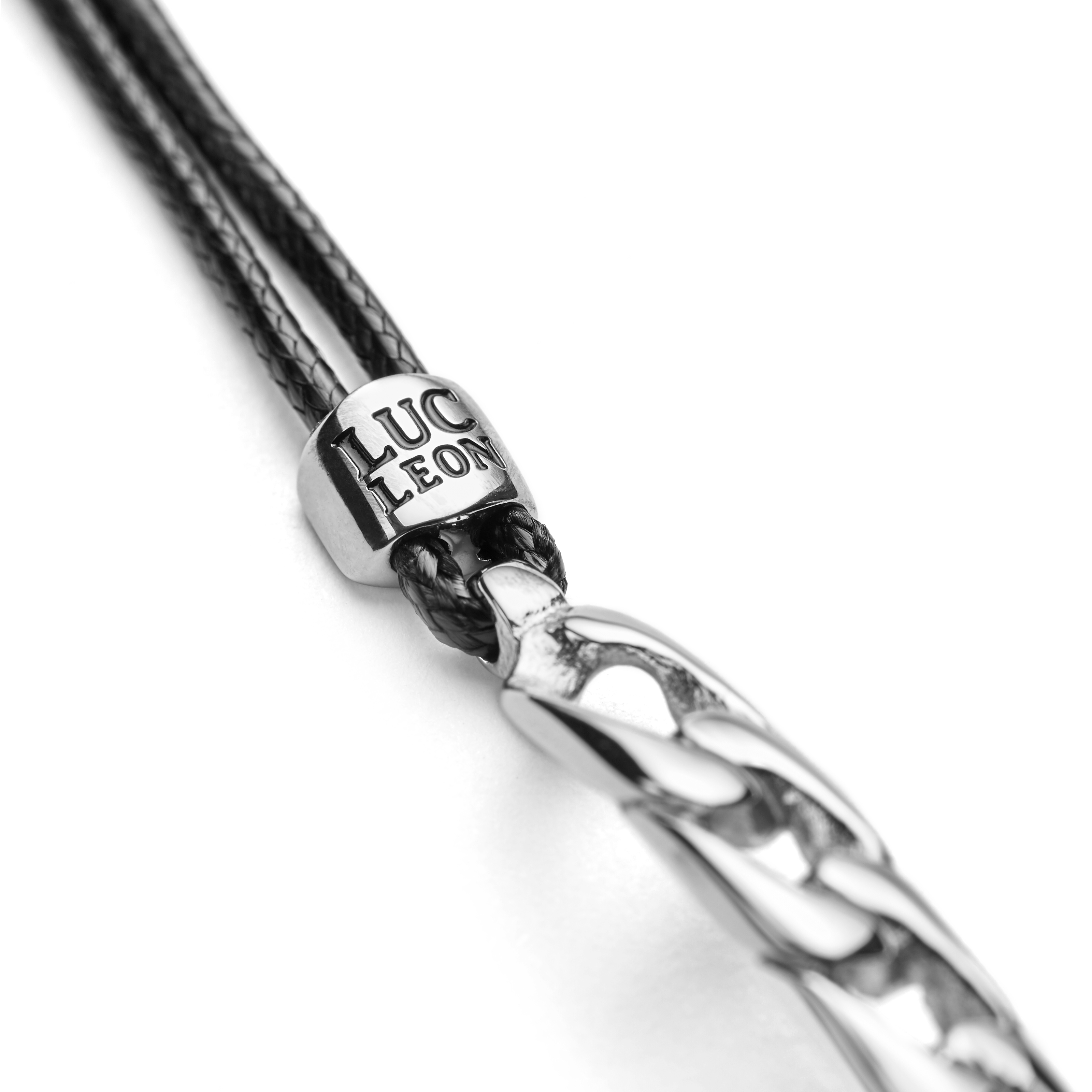 Bracelet Gravel Lenn en acier argenté  - 4