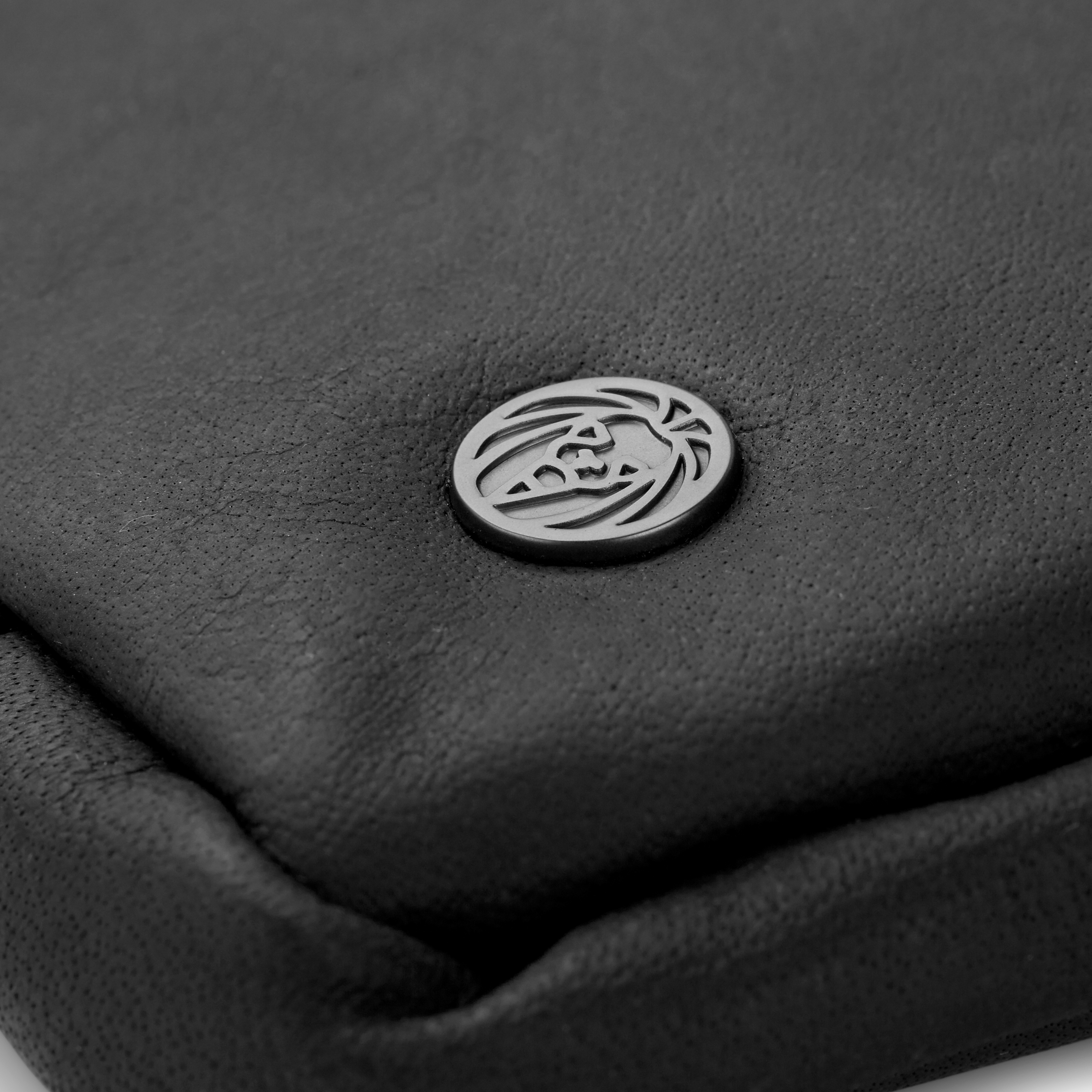 Housse Oxford en cuir noir pour petit ordinateur portable - 8