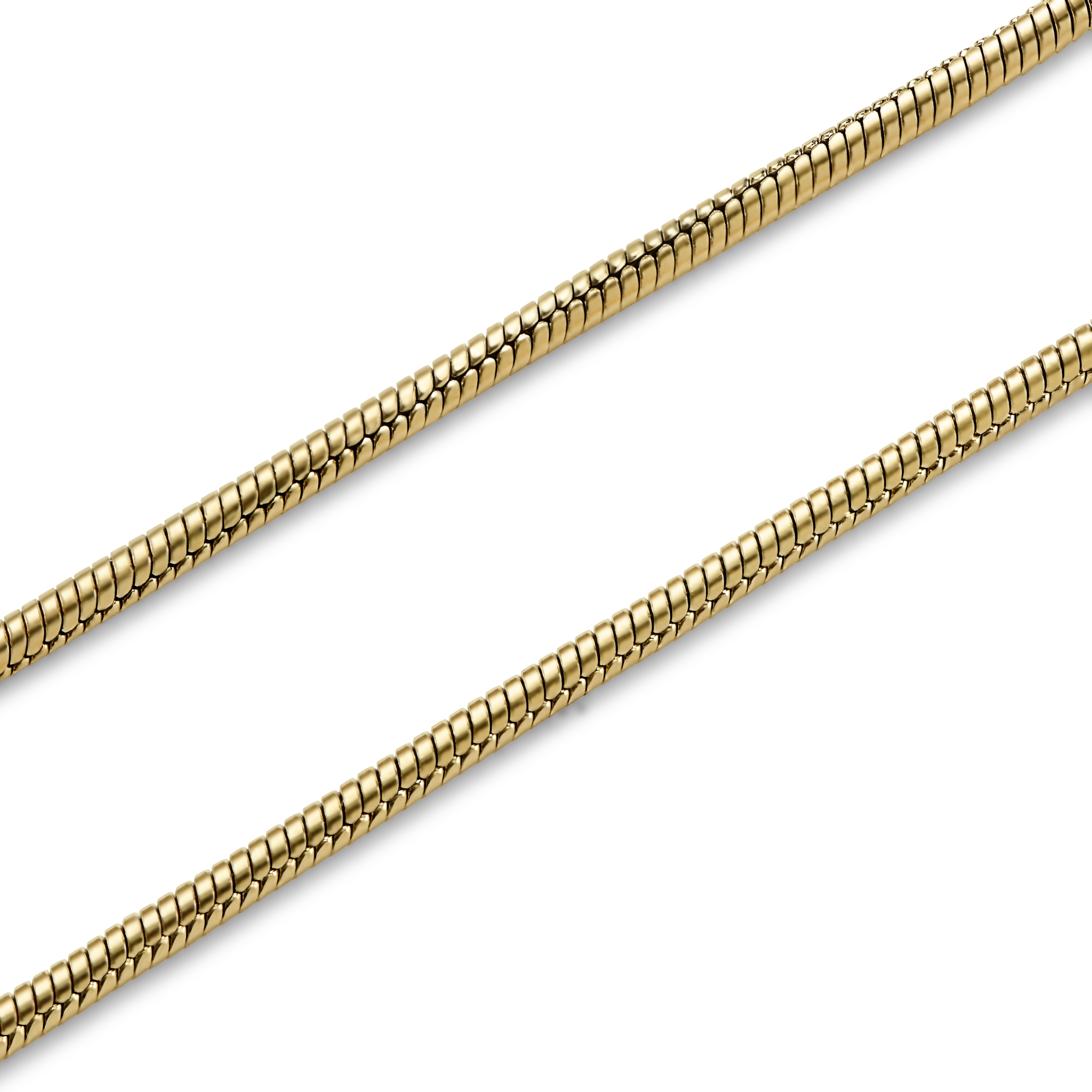 Essentials | Bracelet doré à chaîne serpent 2 mm - 5