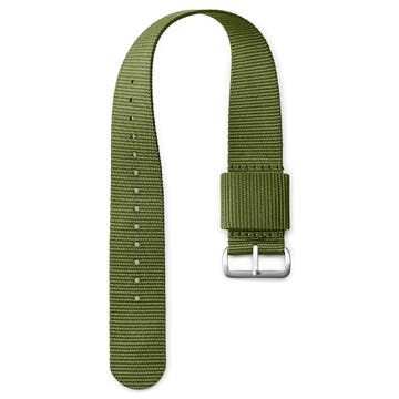 Ryka | 7/8" (22 mm) Army Green Nylon Watch Strap Ryka | 7/8" (22 mm) Army Green Nylon Watch Strap
