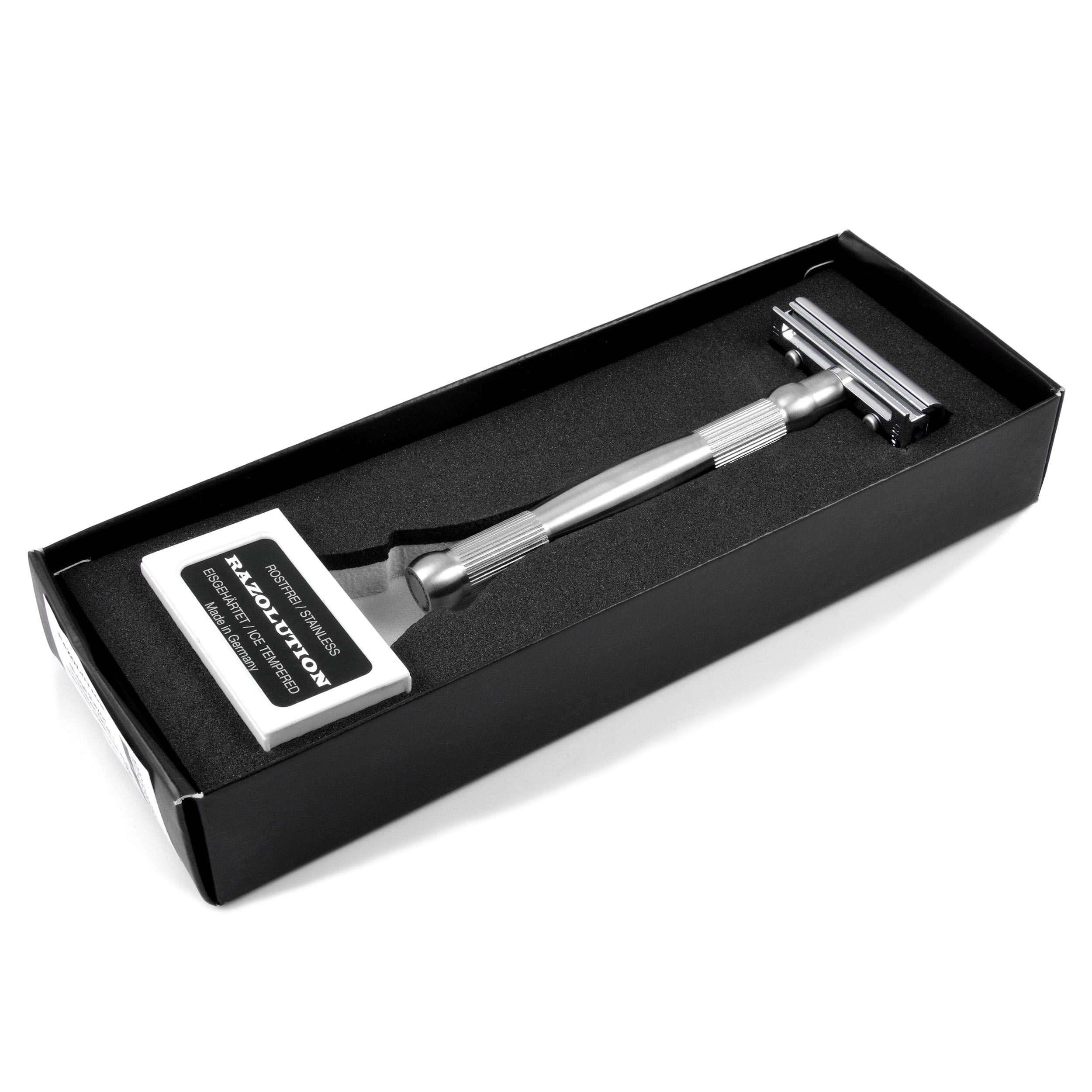 Rustfri 4shave Luksus Barberhøvel - 2