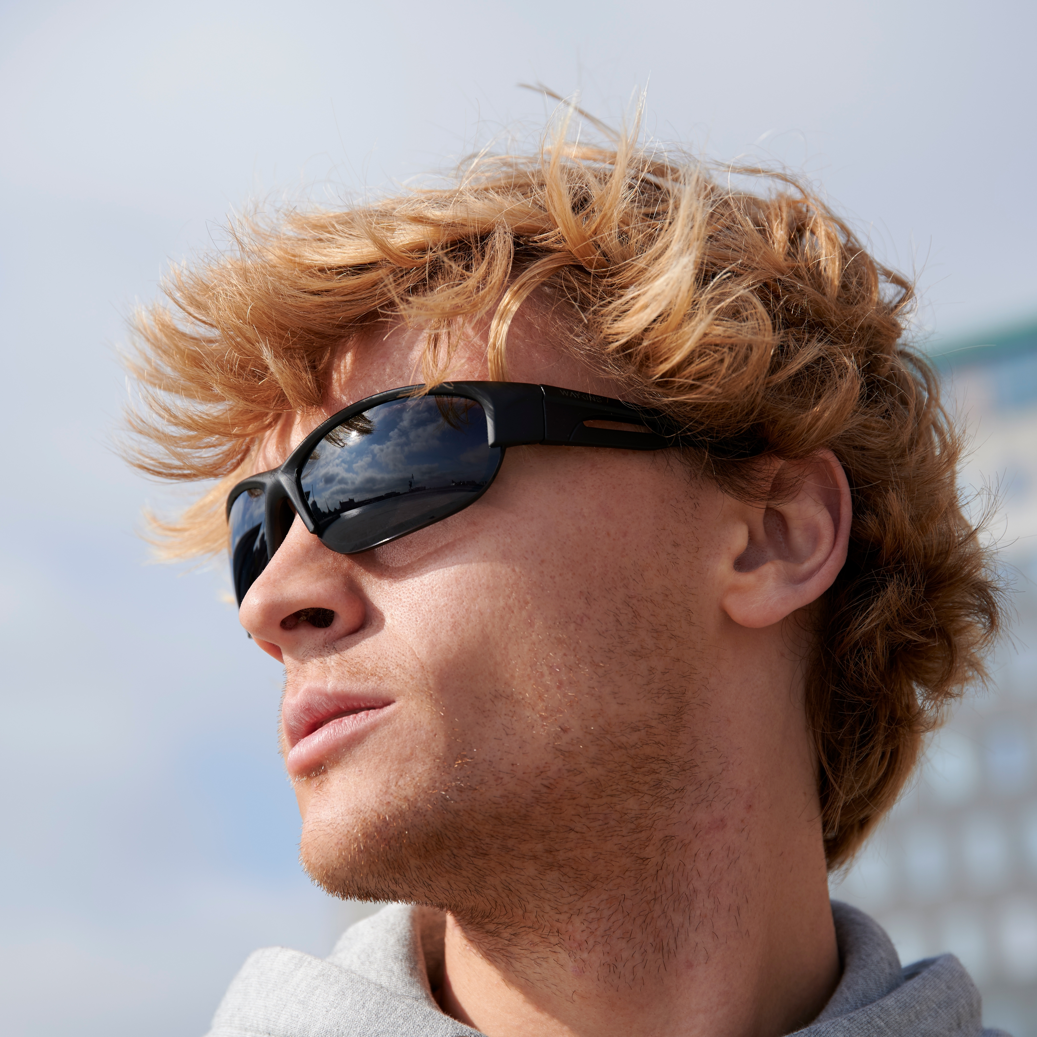 Óculos de Sol Estilo Viseira Wilfred - 5