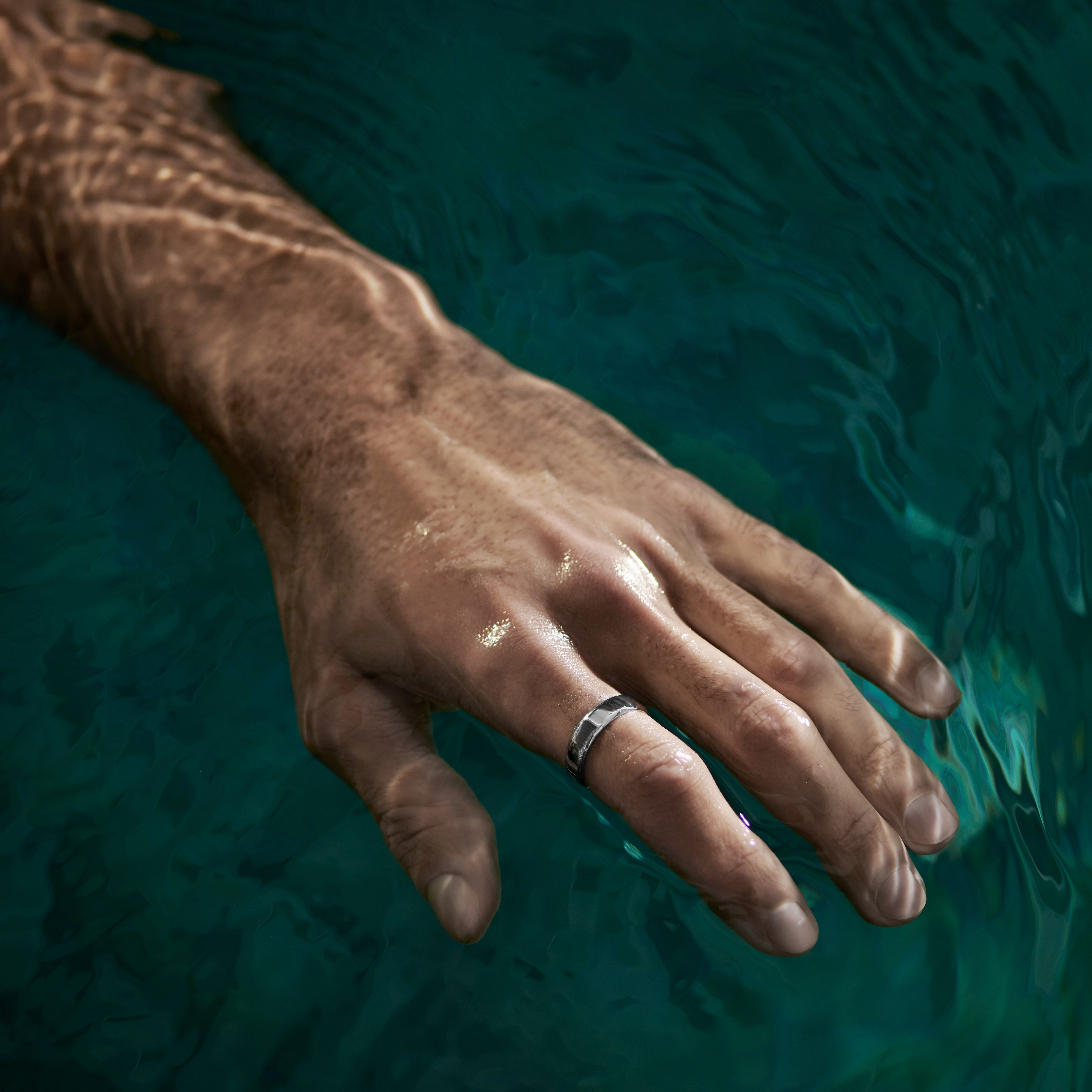 Argentia | Simple Rounded Sterling Silver Ring - 5