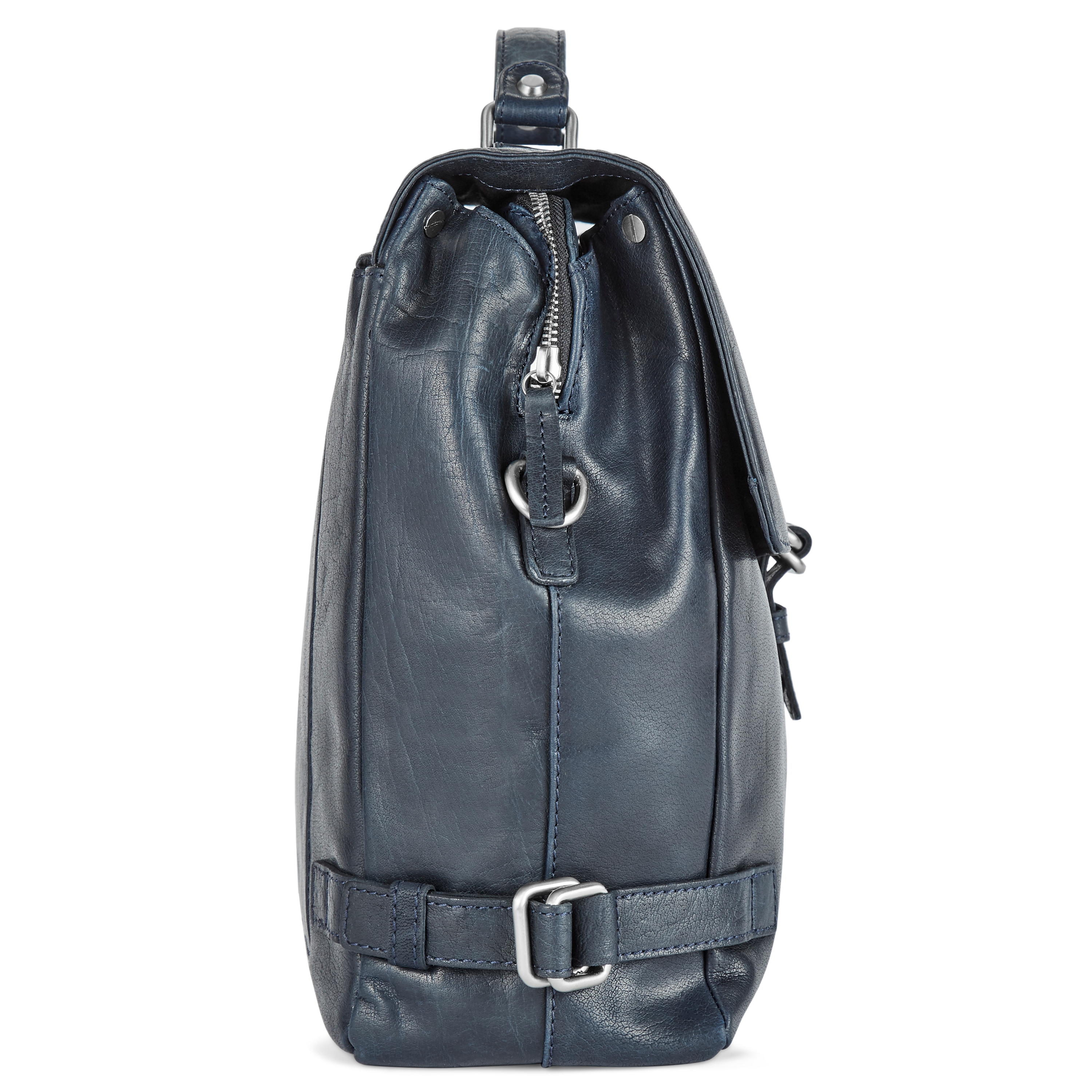 Laivastonsininen Montreal Luxury -olkalaukku - 5