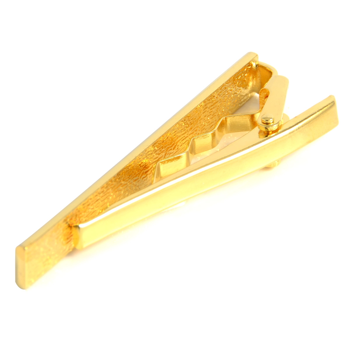 Silver-Tone & Gold-Tone Tie Clip - 3