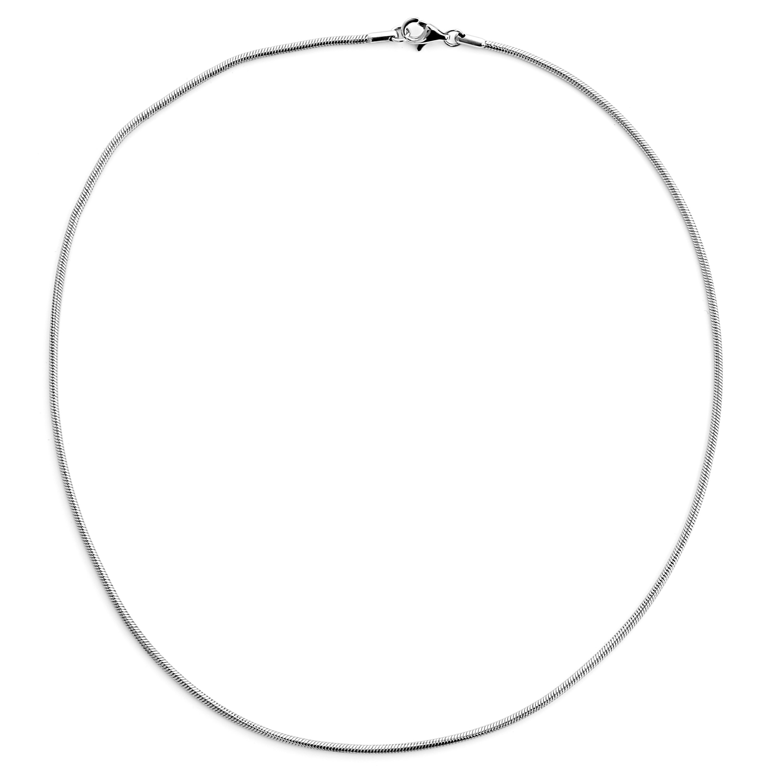 Zilverkleurige Kabelketting - 3