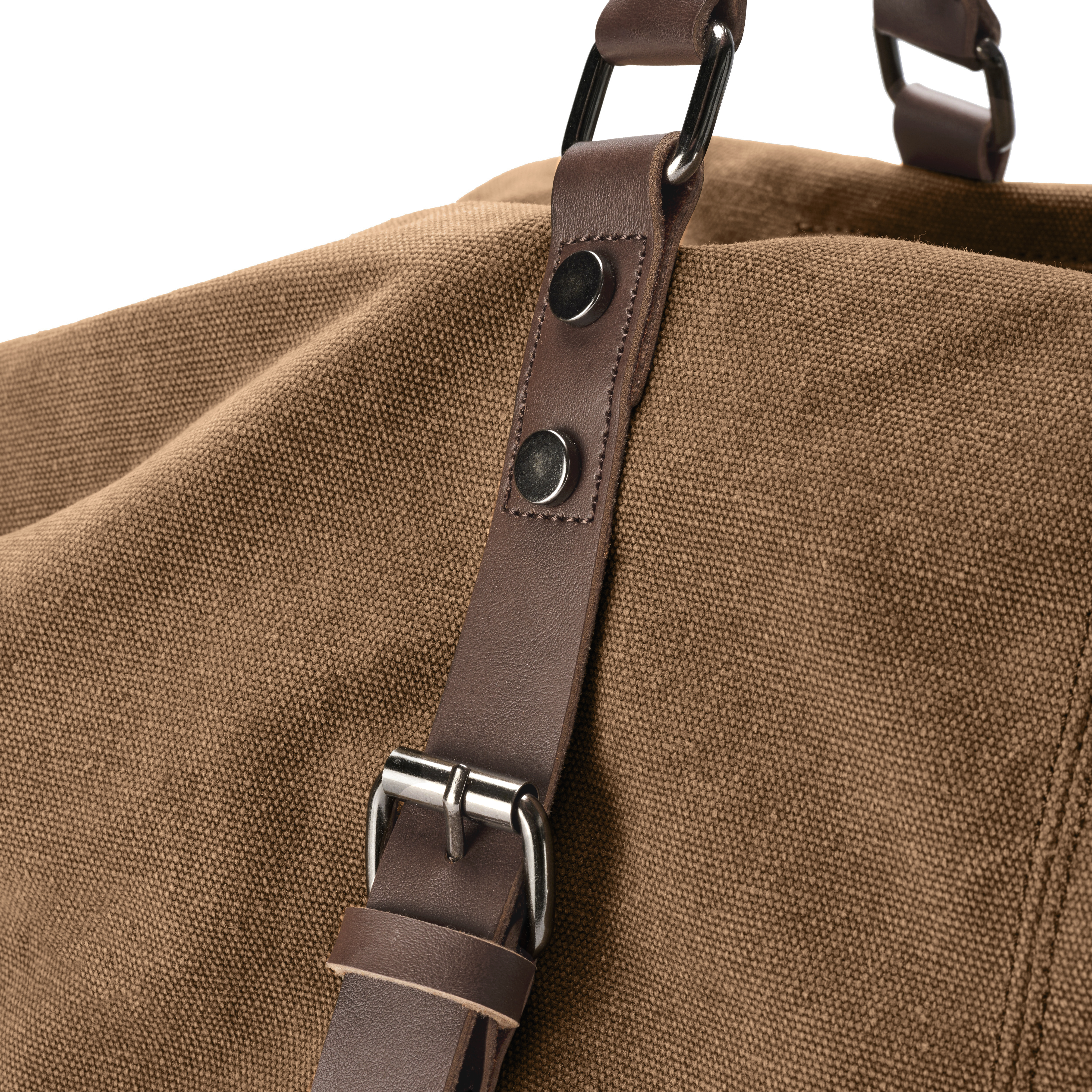 Sac Spécial Weekend - Simili Cuir Grainé Marron - Mango | Coup De Coeur