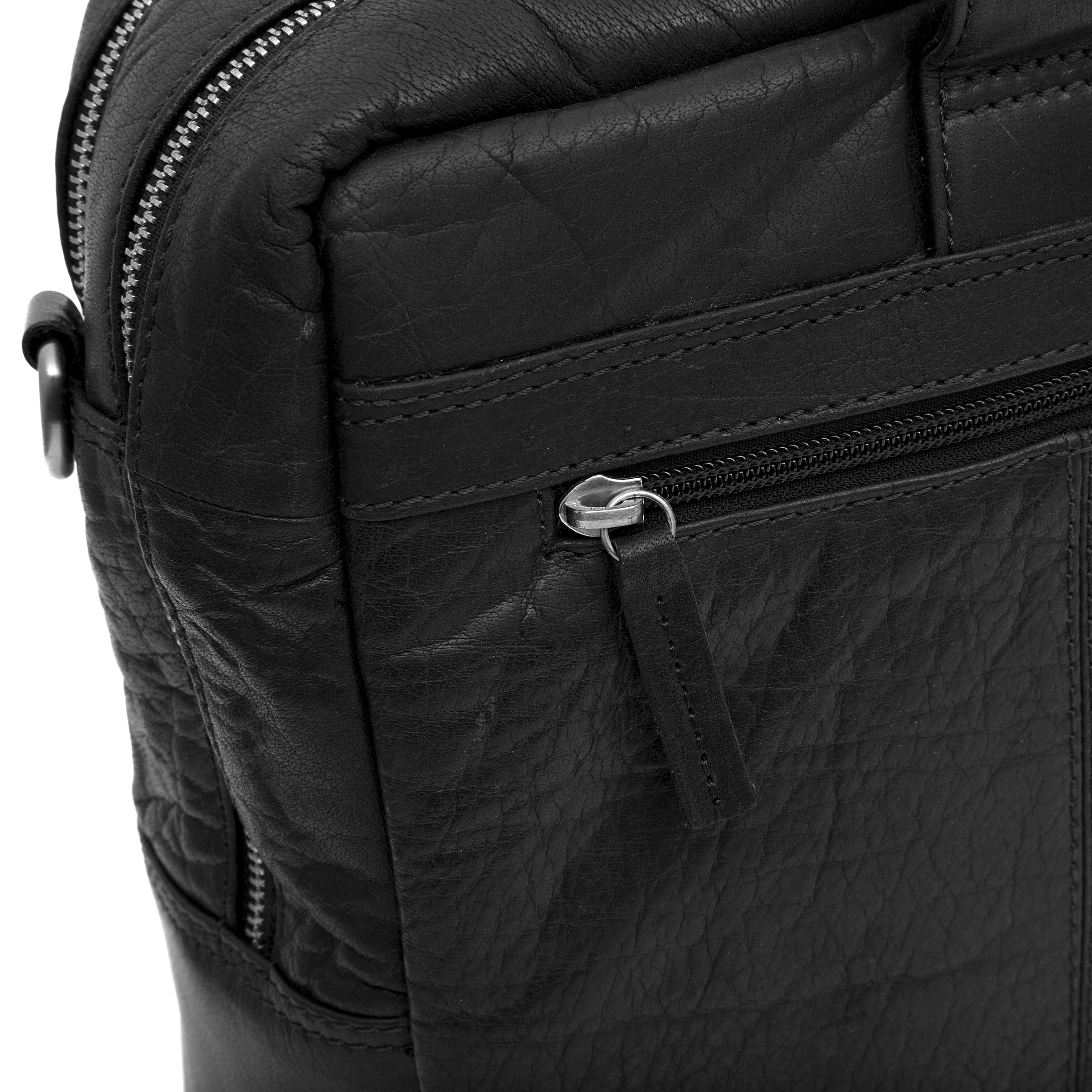 Montreal Svart Arbeidsbag av Skinn - 11