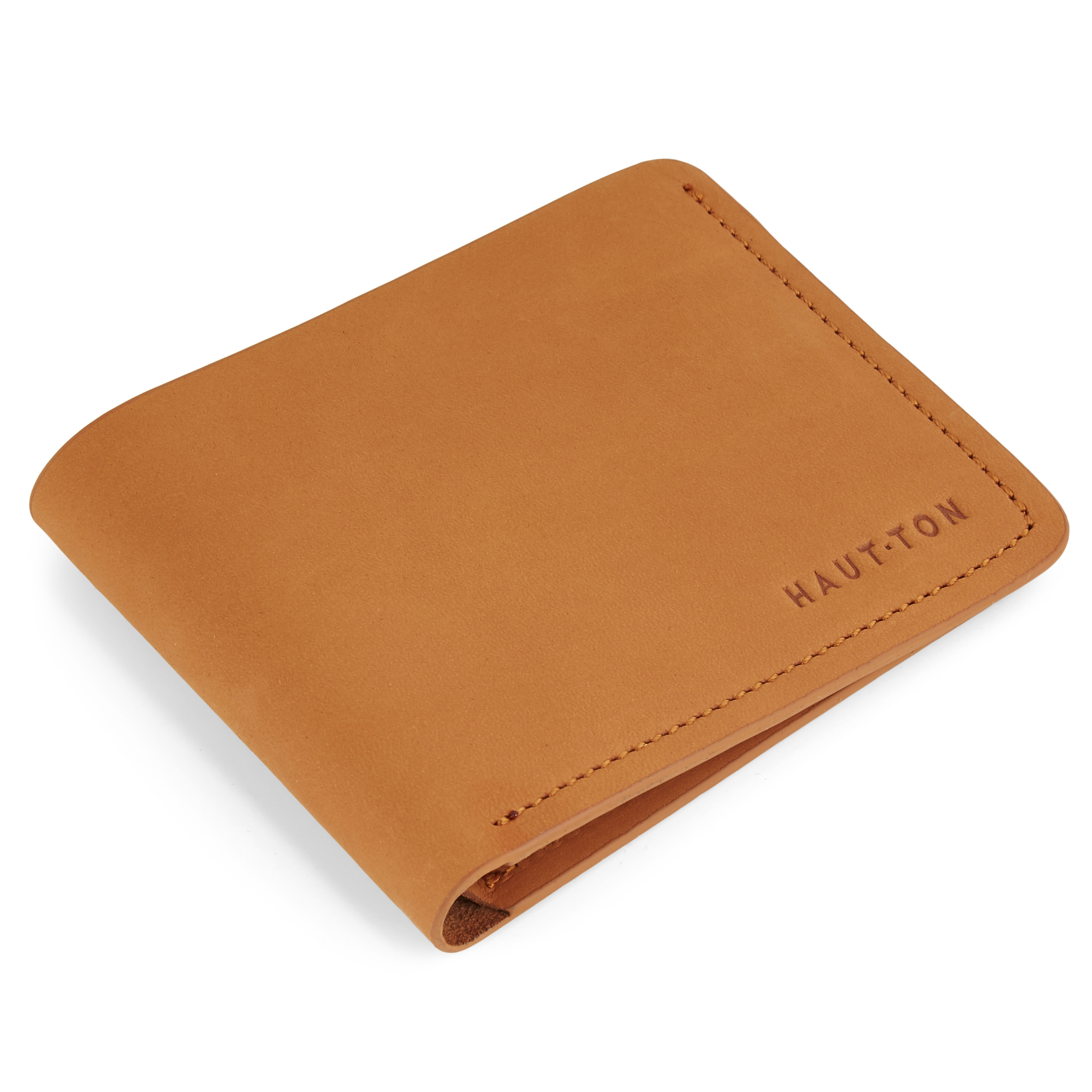 Cartera minimalista en color canela - 3