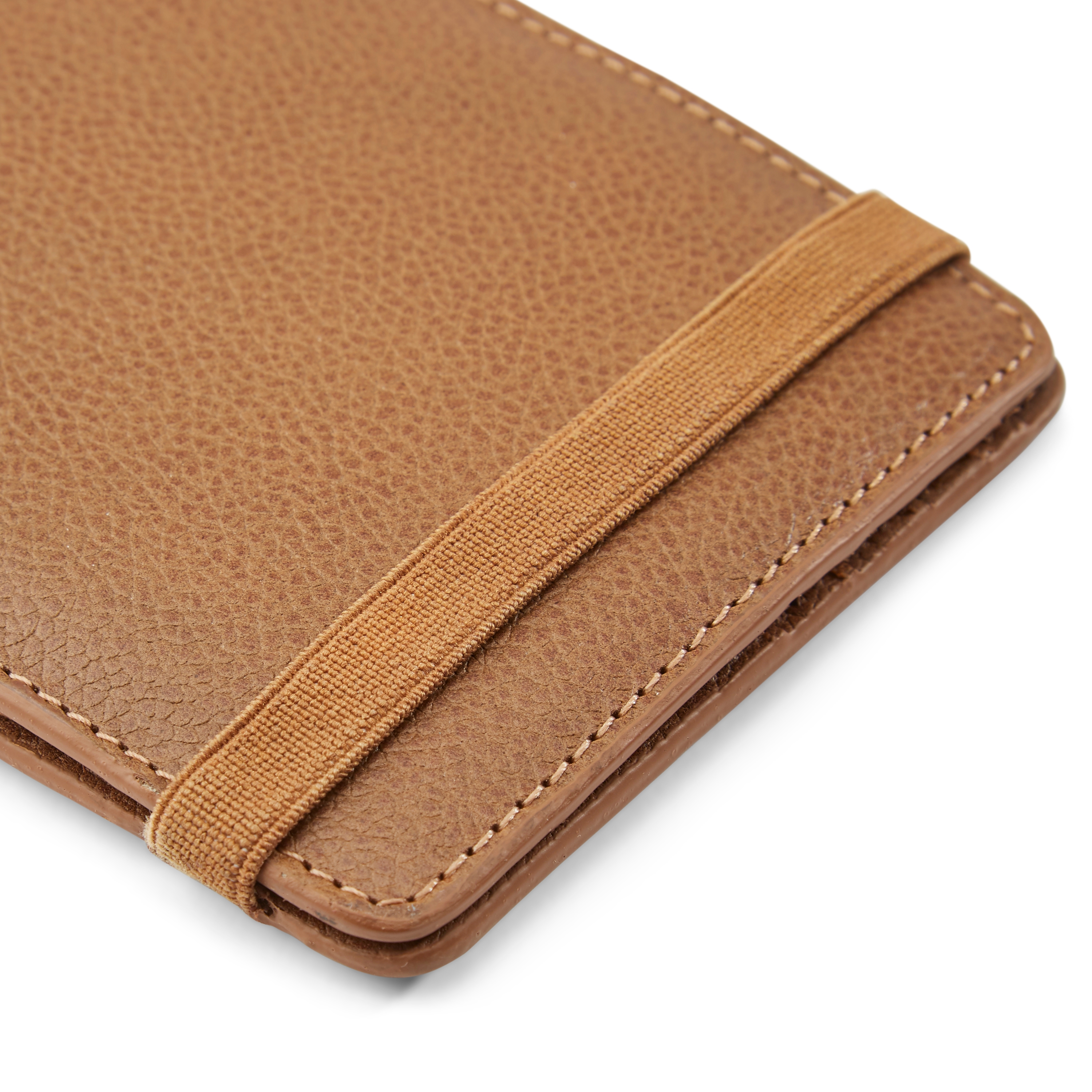 Kasztanowy skórzany portfel blokujący RFID Luca - 2