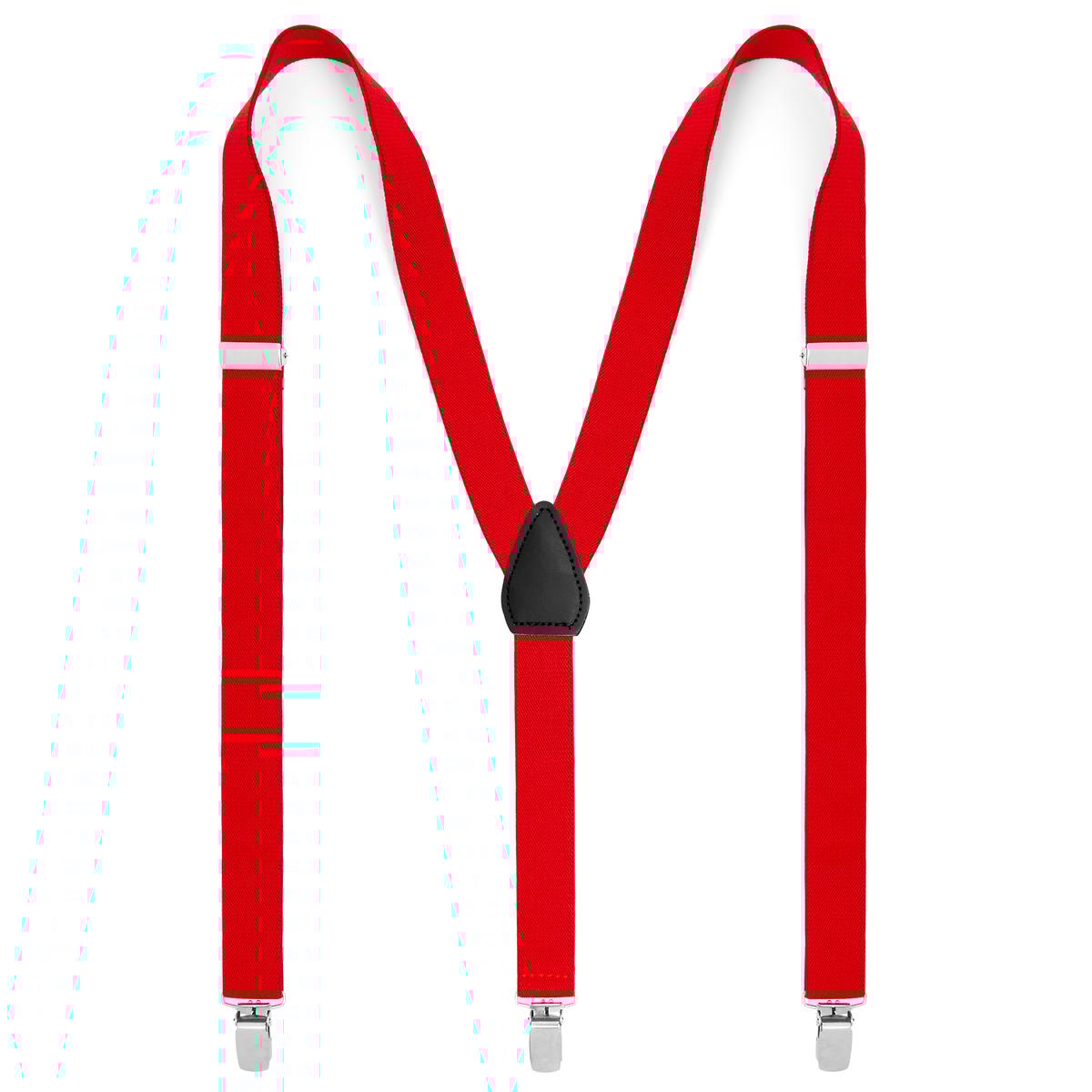 Red Slim Clip-On Suspenders In stock! Trendhim