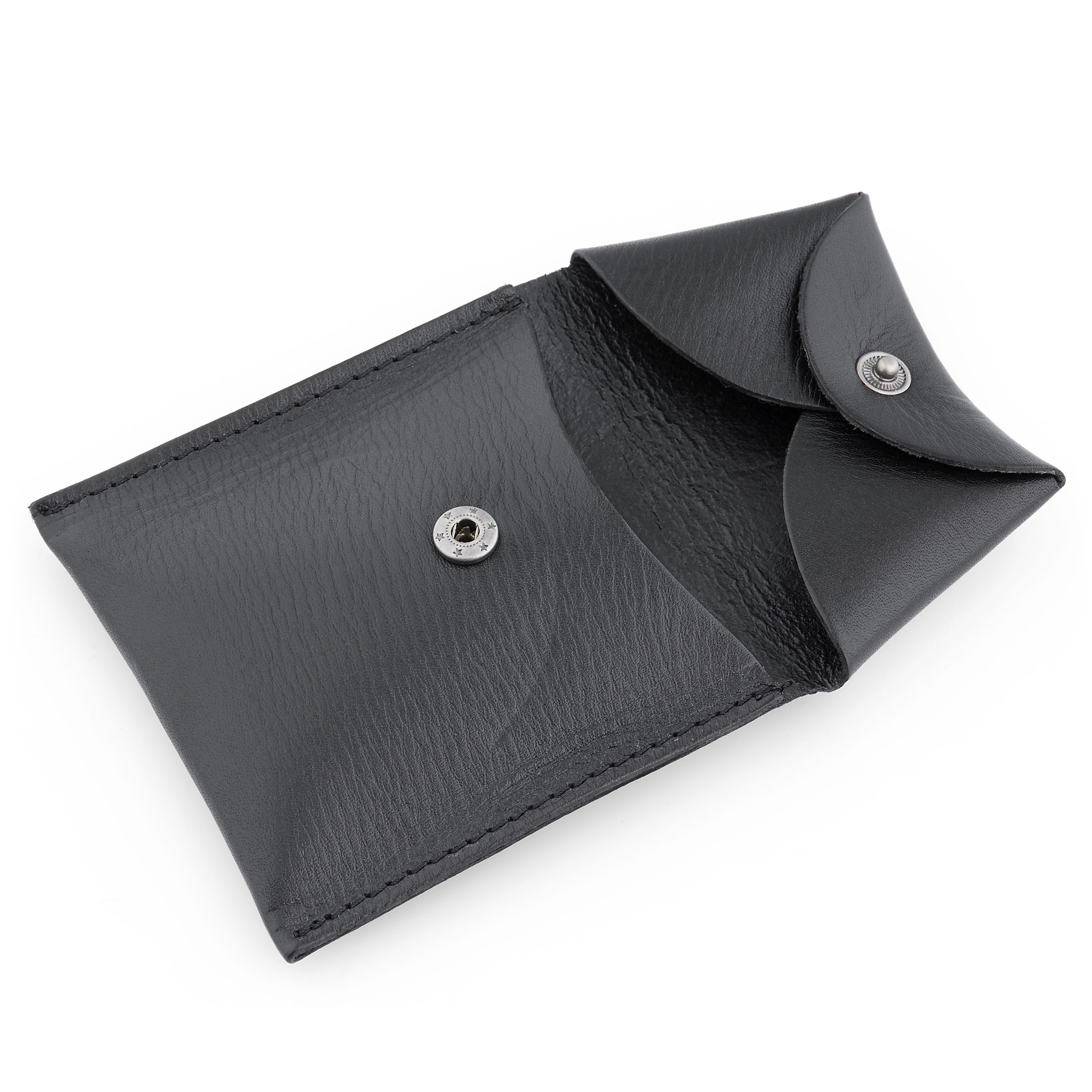 Svart Myntbörs i Läder - 2