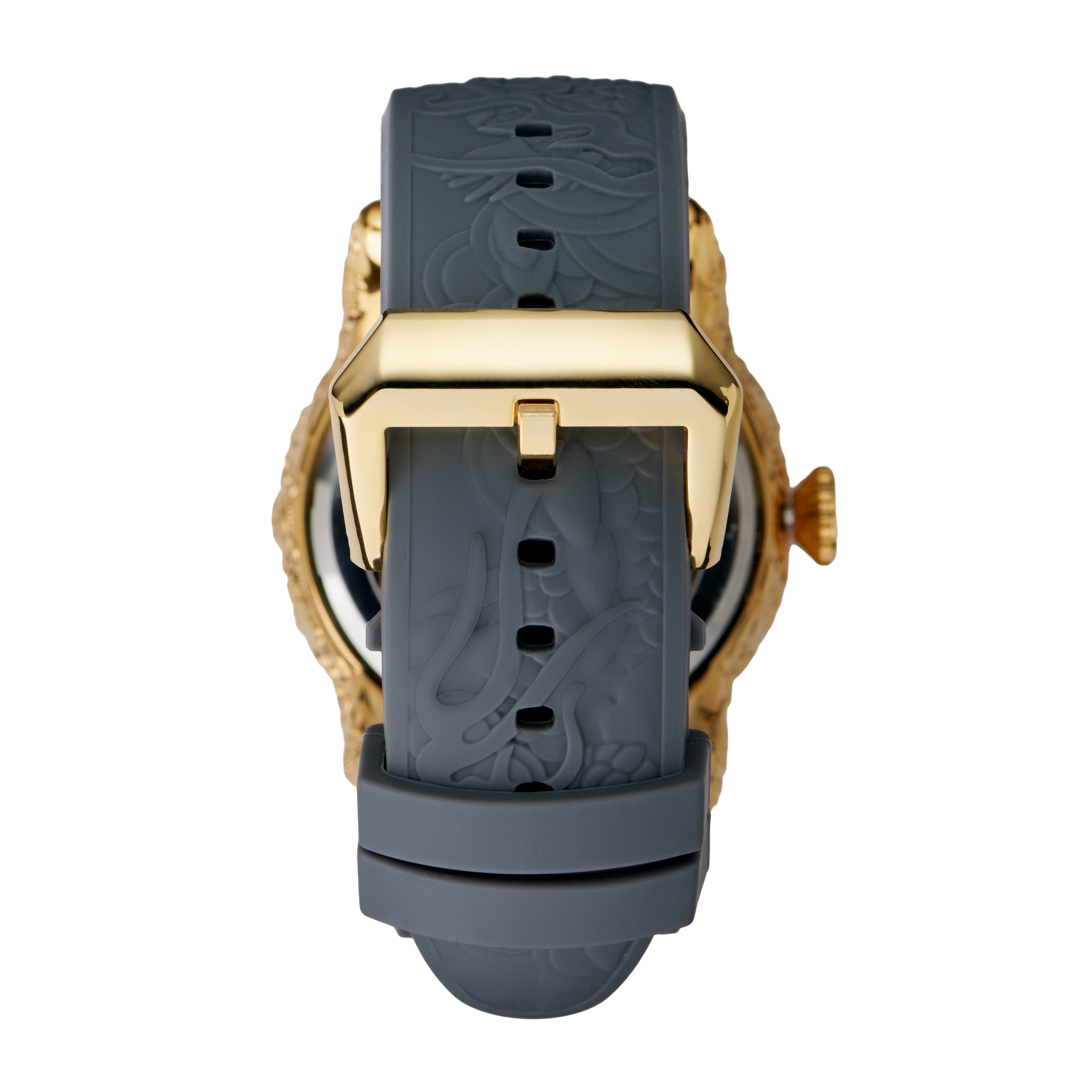 Grijs & Goudkleurig Drakenhorloge - 3