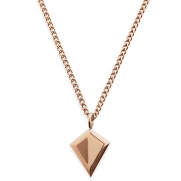 Iconic | Rose Gold-Tone Stainless Steel Arrowhead Necklace Iconic | Rose Gold-Tone Stainless Steel Arrowhead Necklace